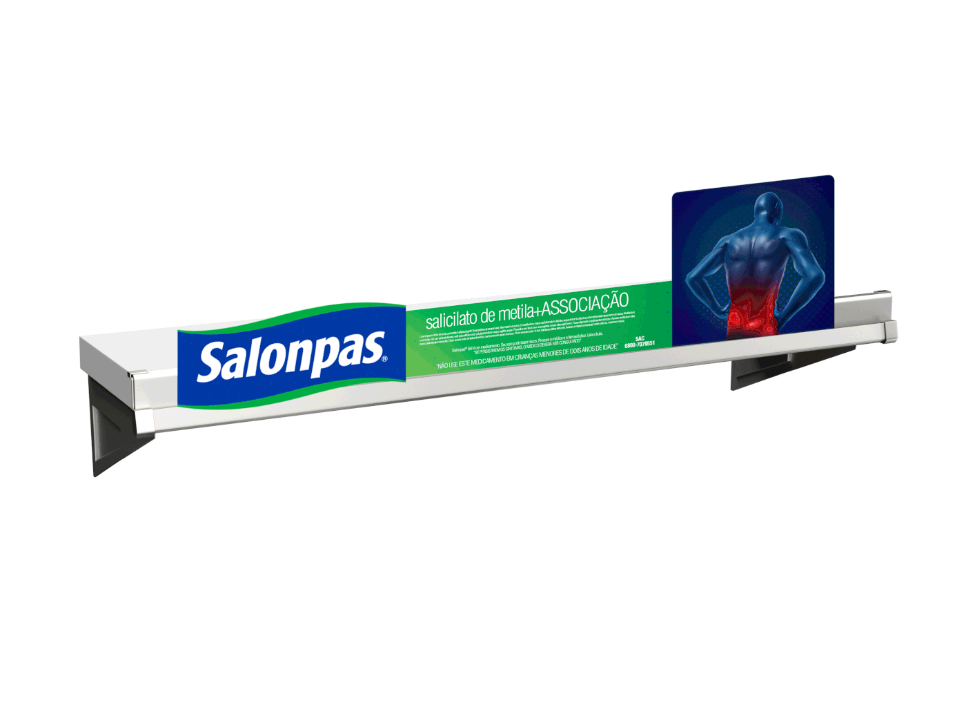 design Display graphic design  medicine Point of Sale pos salonpas Treatment Pharma