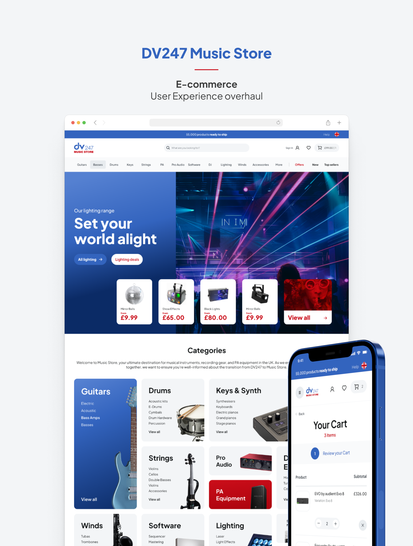 e-commerce UI/UX Figma Website user interface UX design user experience ui design canva