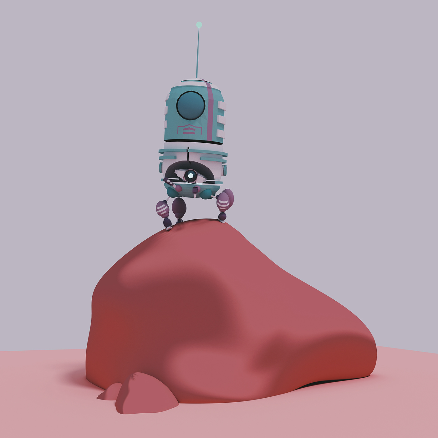 animation  robot narrative short Film   adobeawards N-Orbit Character design  cartoon 3D