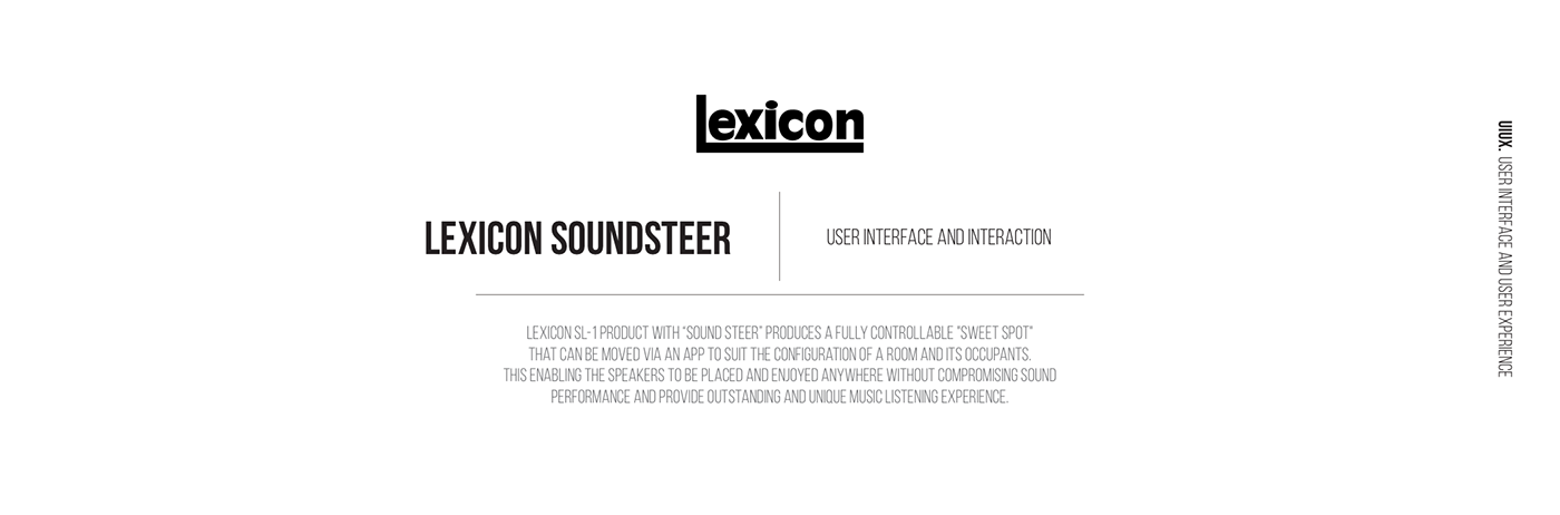 app Audio beamforming Interface led lexicon luxury soundsteer speaker sphere