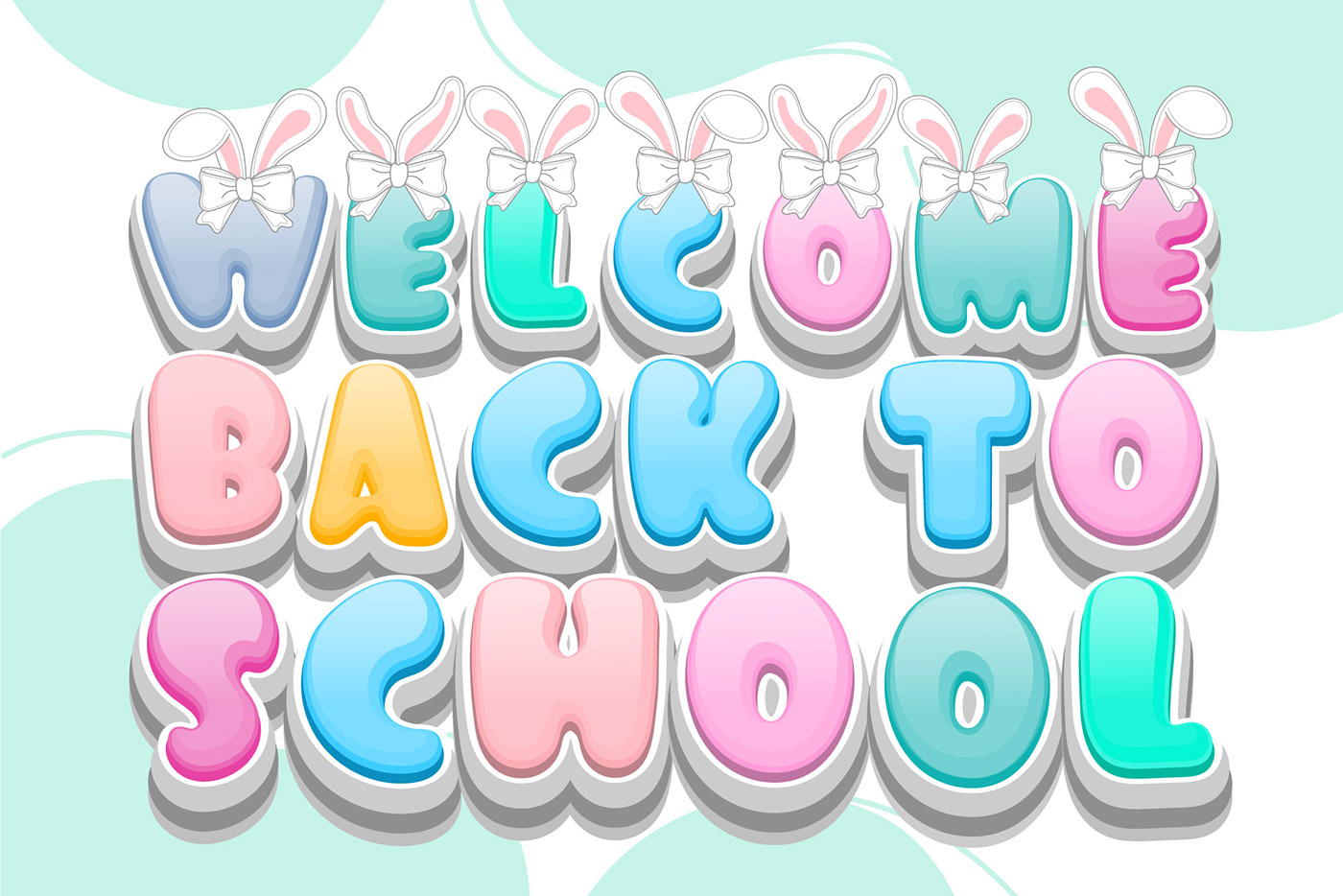 buby cute font Bunny font color font cute font Easter easter font happy easter kids kids fonts otf