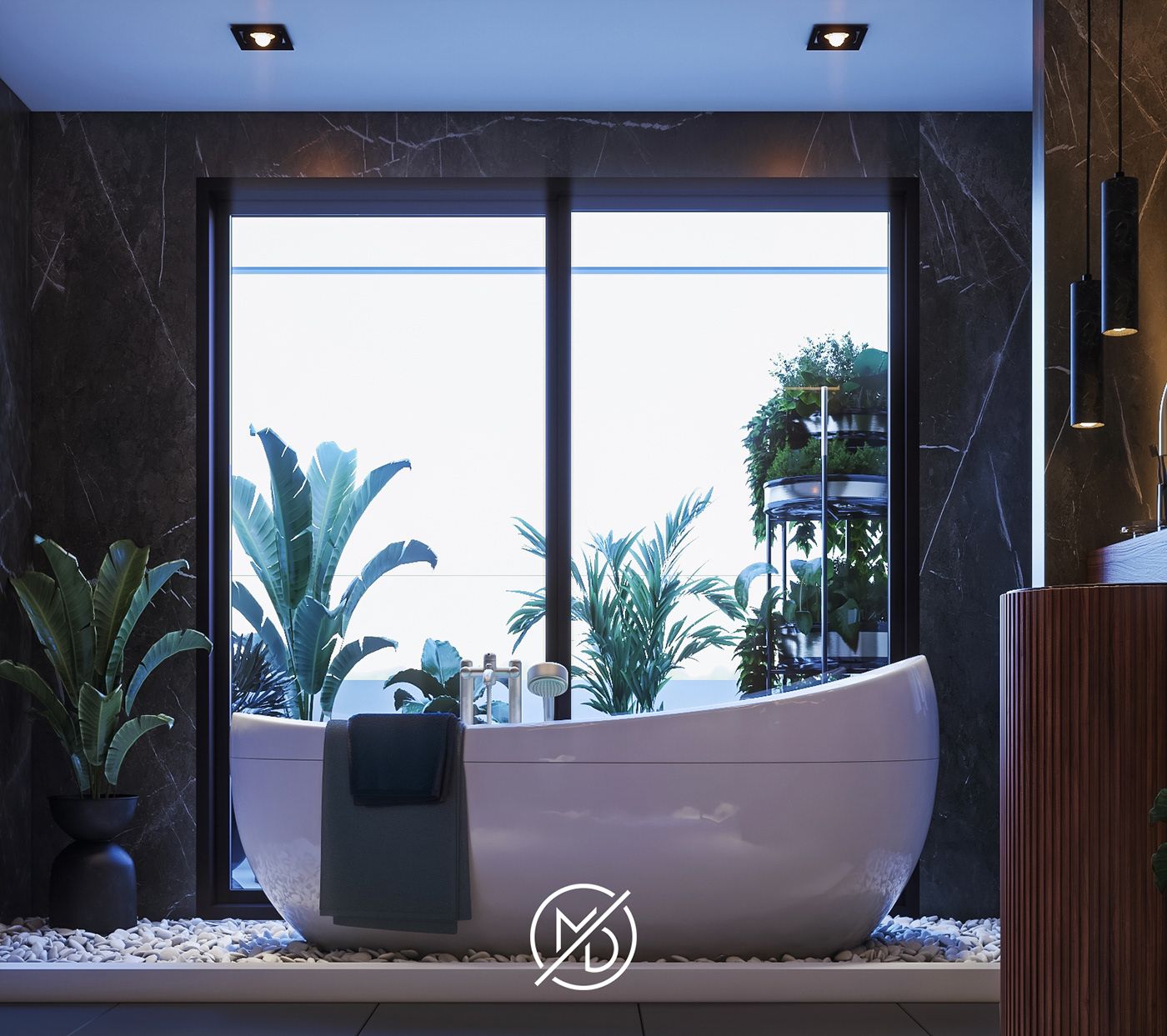 3ds max bathroom design interior design  modern sitting area sitting room TVWALL visualization vray