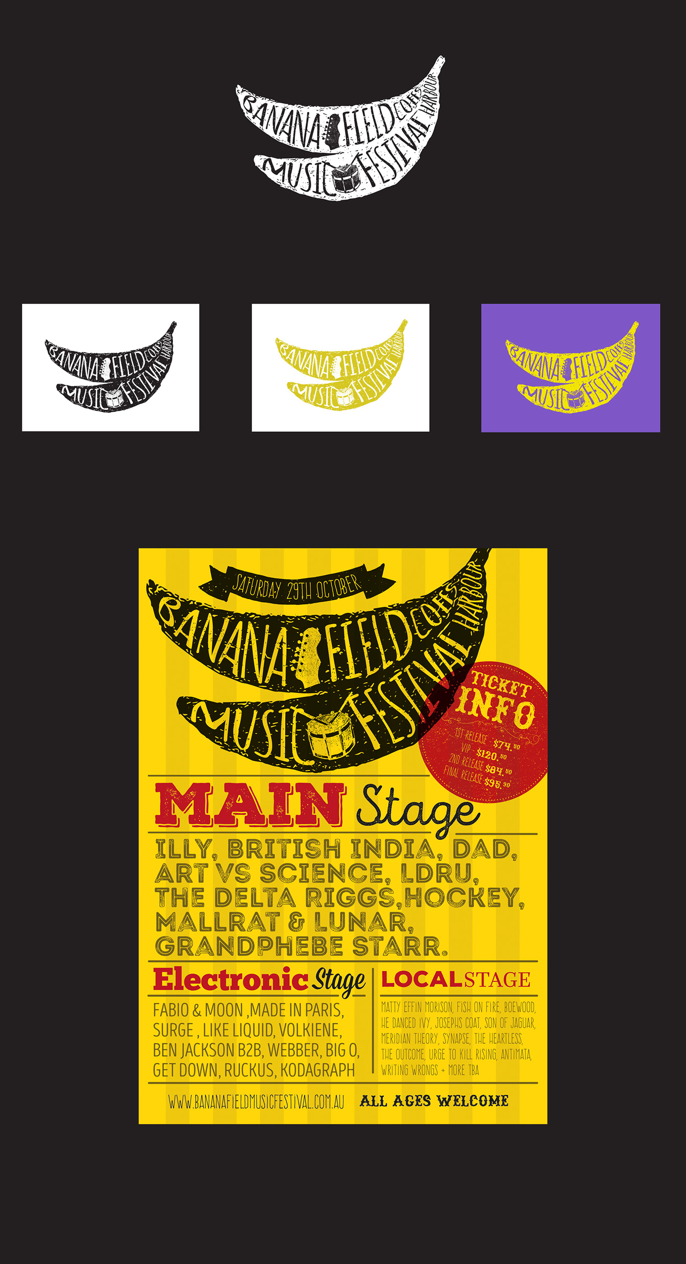 logo poster a2 Music Festival Coffs Harbour