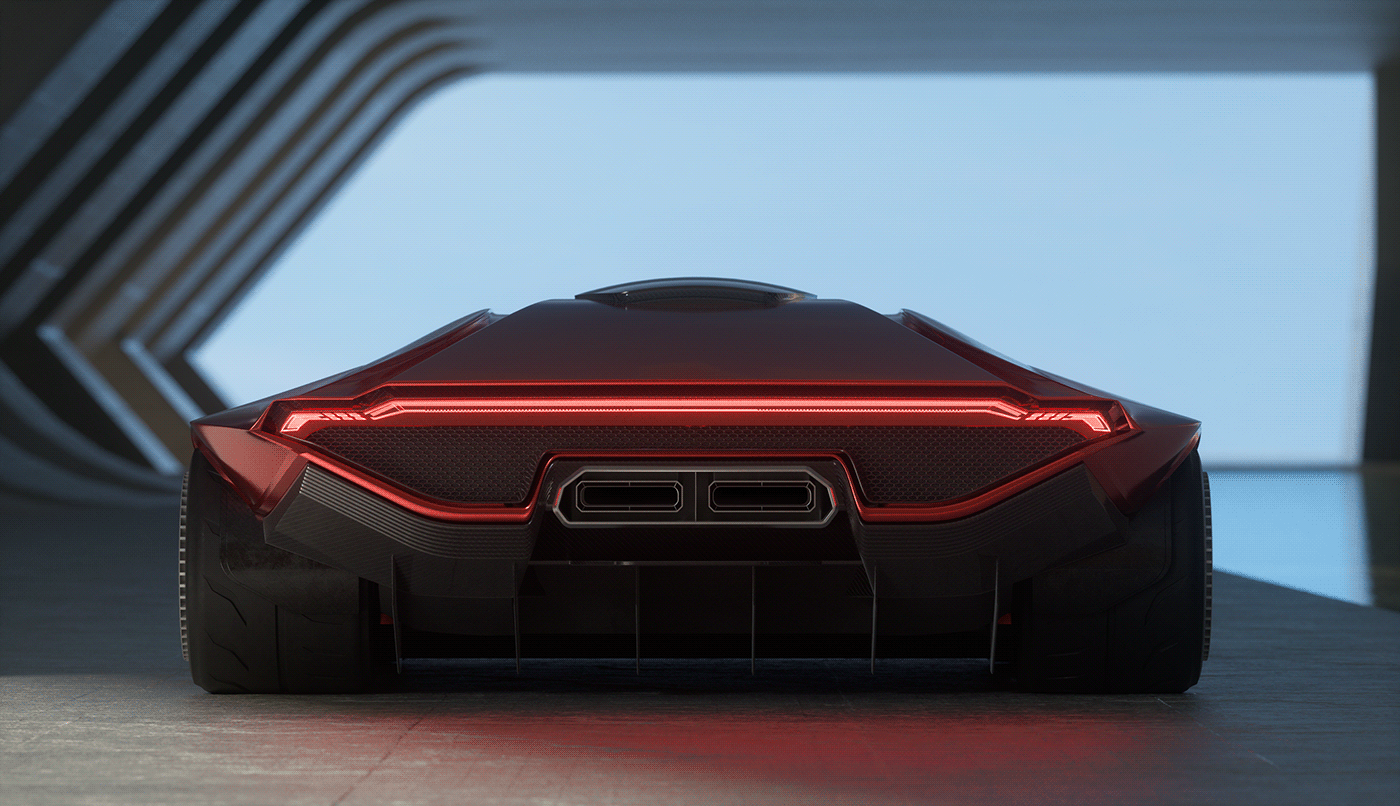 3D artwork automotive   car concept art design moi3d sci-fi supercar veichle