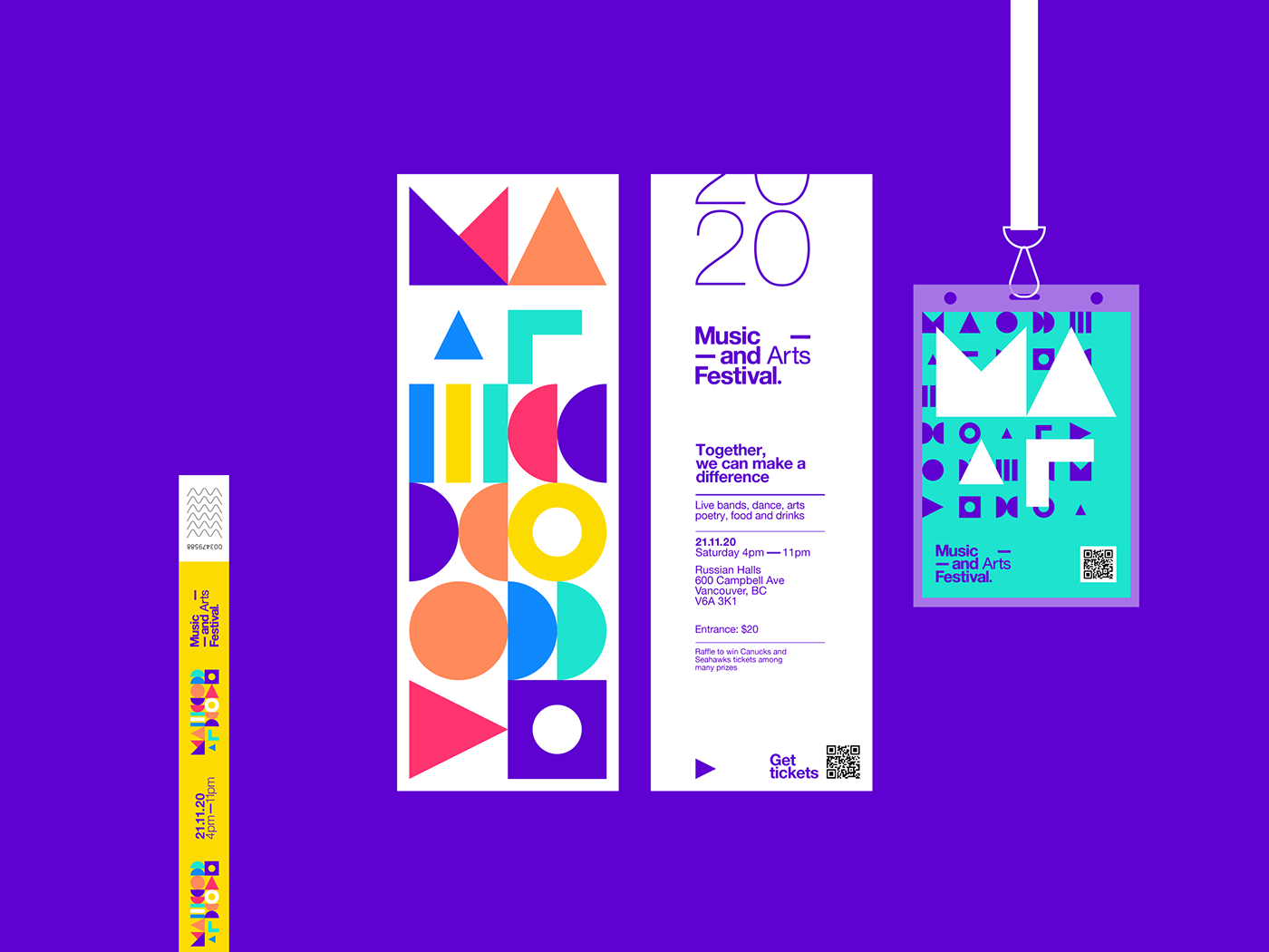 festival Poster Design Logo Design Event branding  graphic design  vancouver