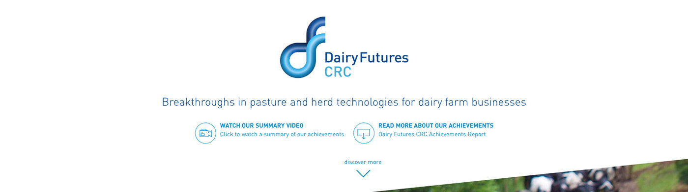 angle bright research one-page One Page Website design Layout Dairy science