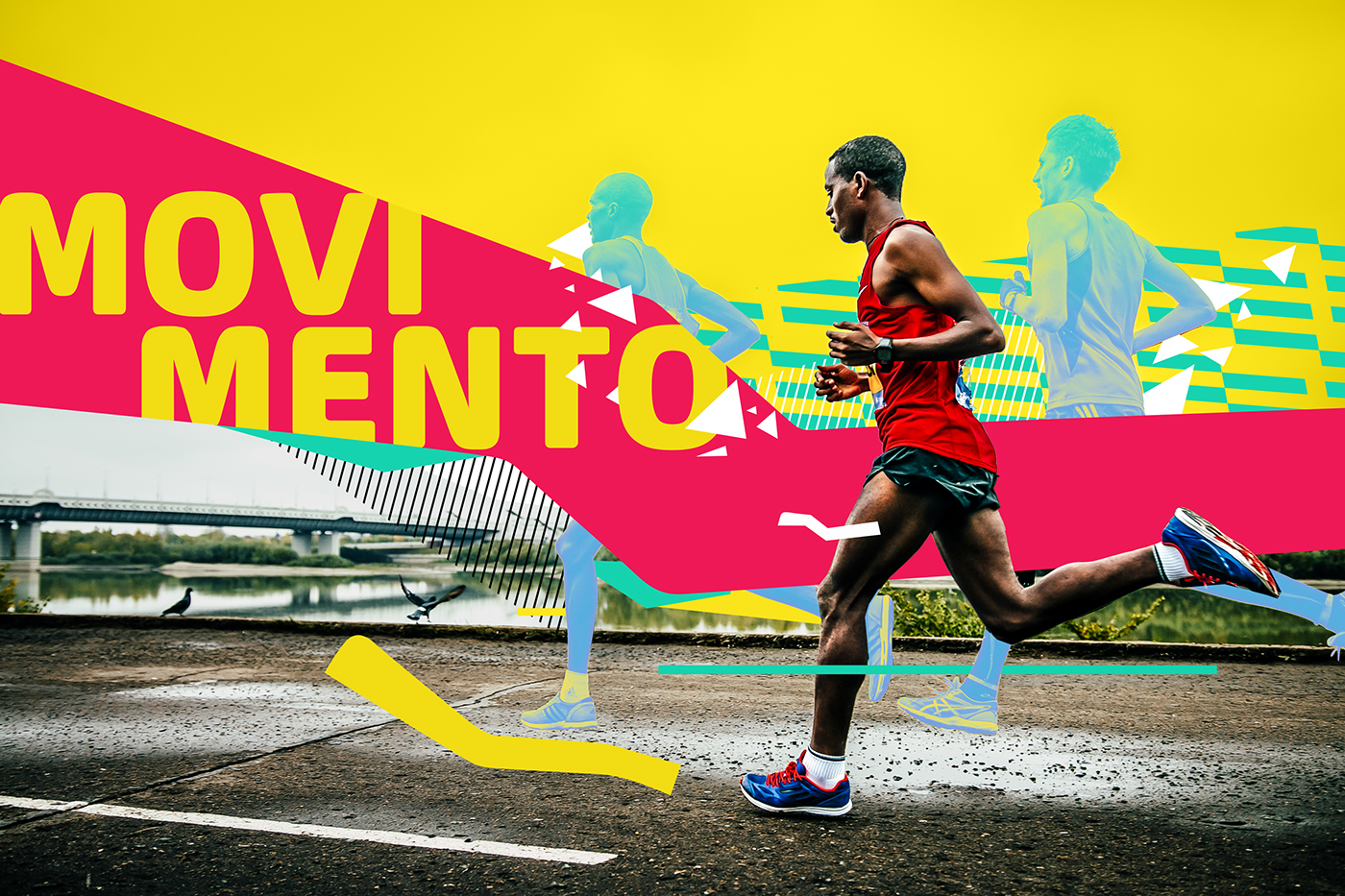 running sport logo marca color Health fitness