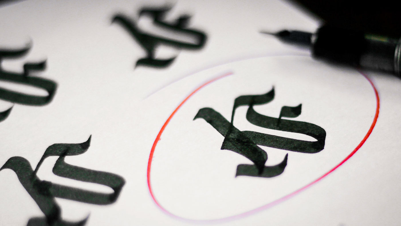 visual identity Calligraphy   branding  Logotipo