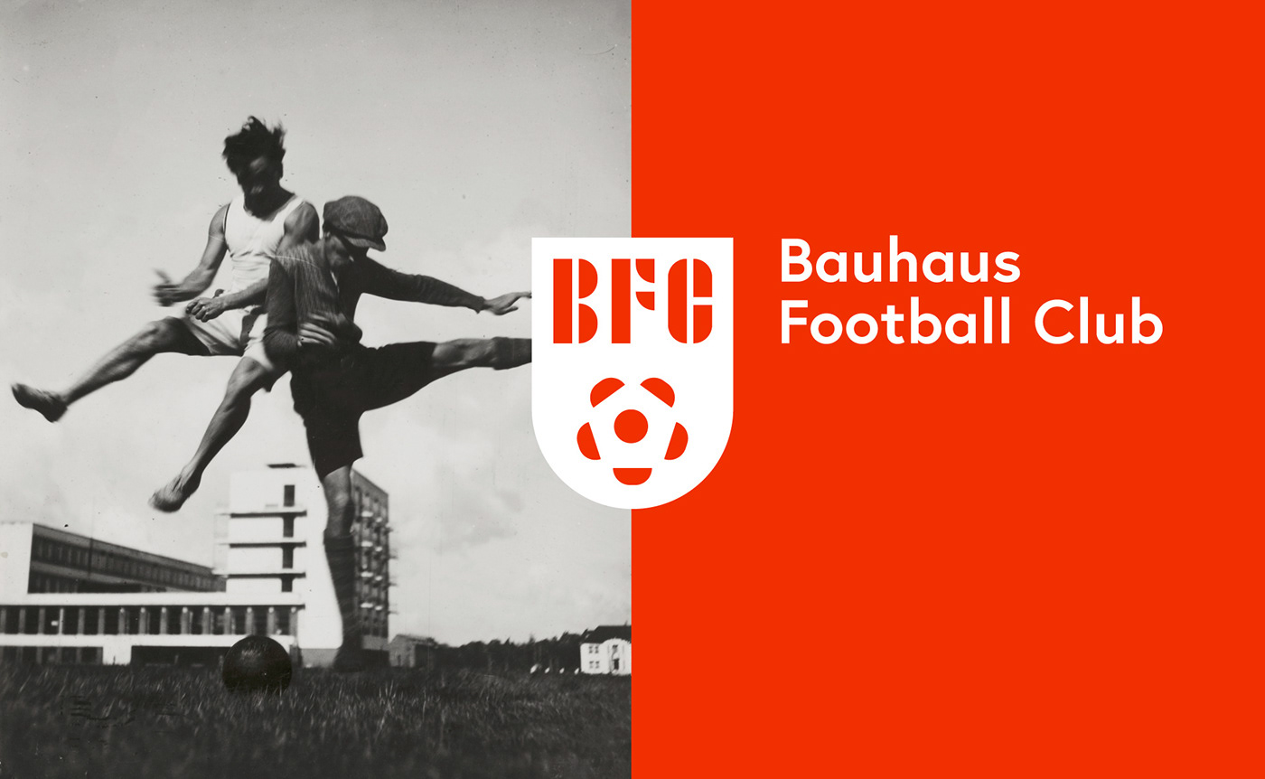 CWorld cup idea #85: Bauhaus Football Club - Brand design