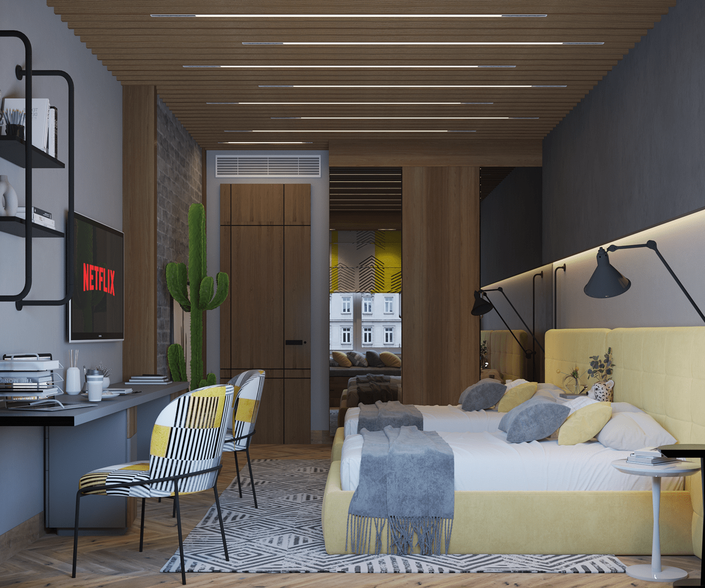 3D 3ds max architecture interior design  Render visualization vray