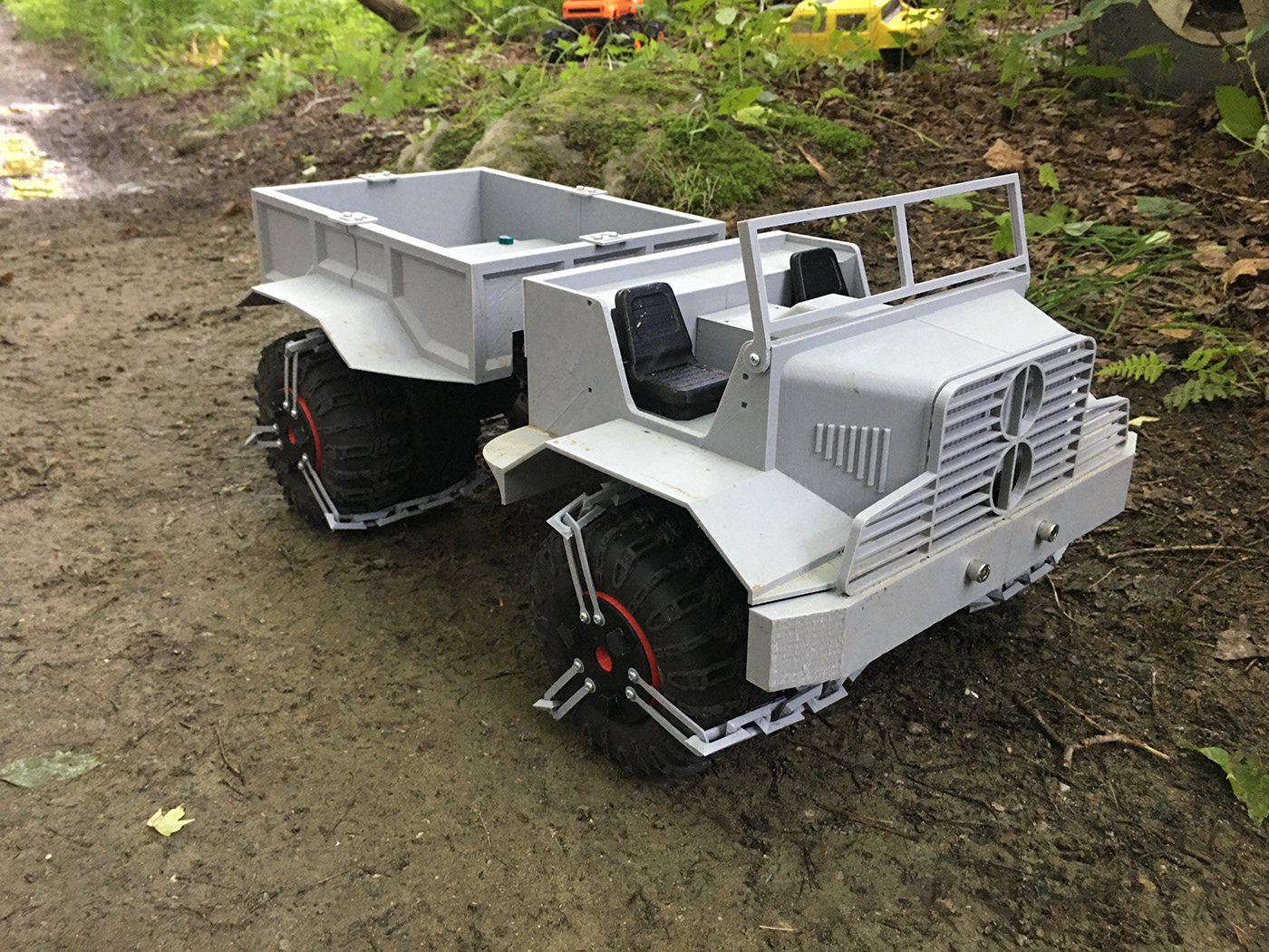 3d modeling 3d printing cad Solidworks 4x4 home made TT90