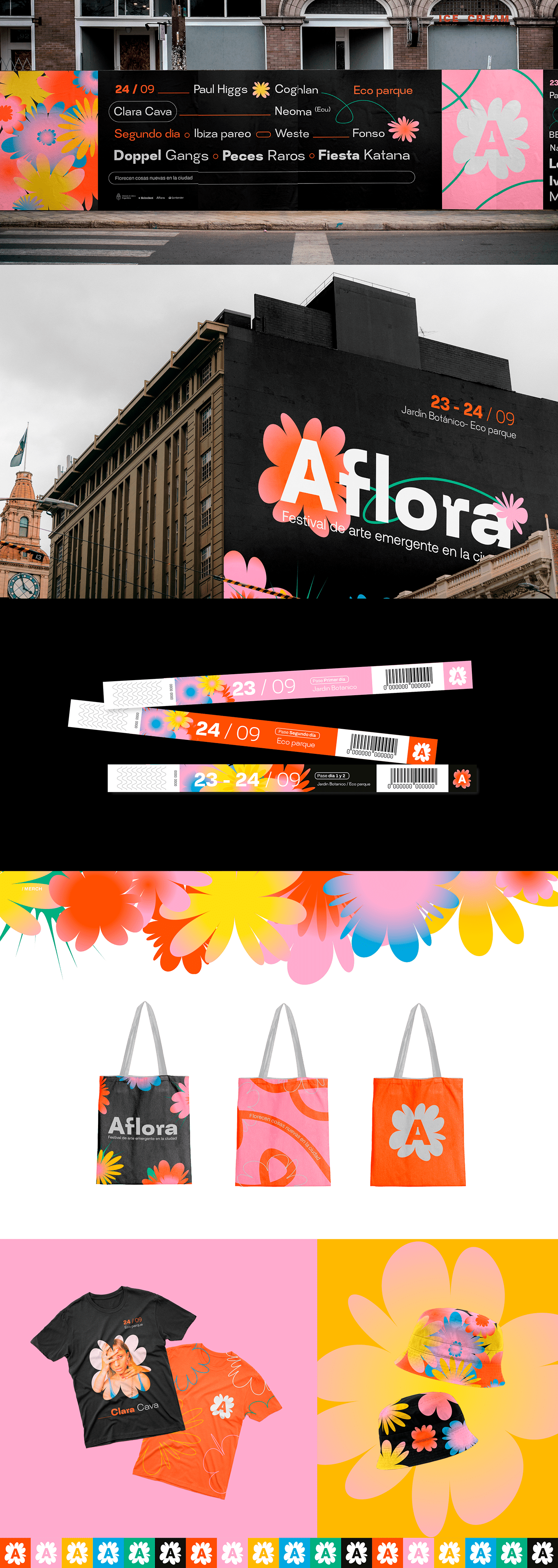 branding  diseño gráfico fadu festival graphic design  Music Festival afiche visual identity