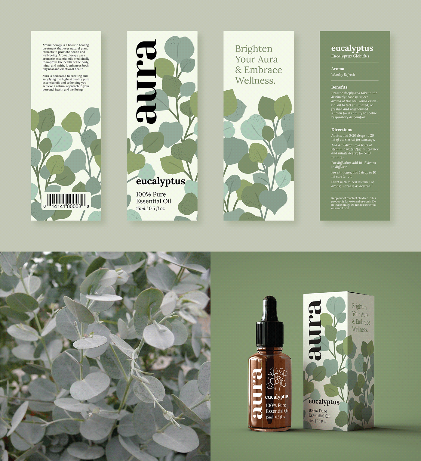 adobeawards branding  essential oils graphic design  natural package design  Packaging visual identity Aromatherapy essential oil