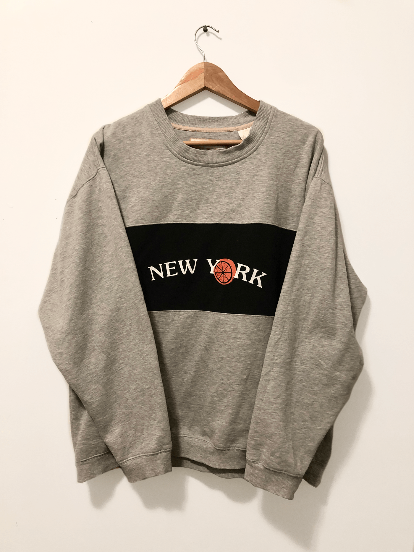 apparel DIY handmade new york city nyc screenprint silkscreen streetwear Sweatshirt