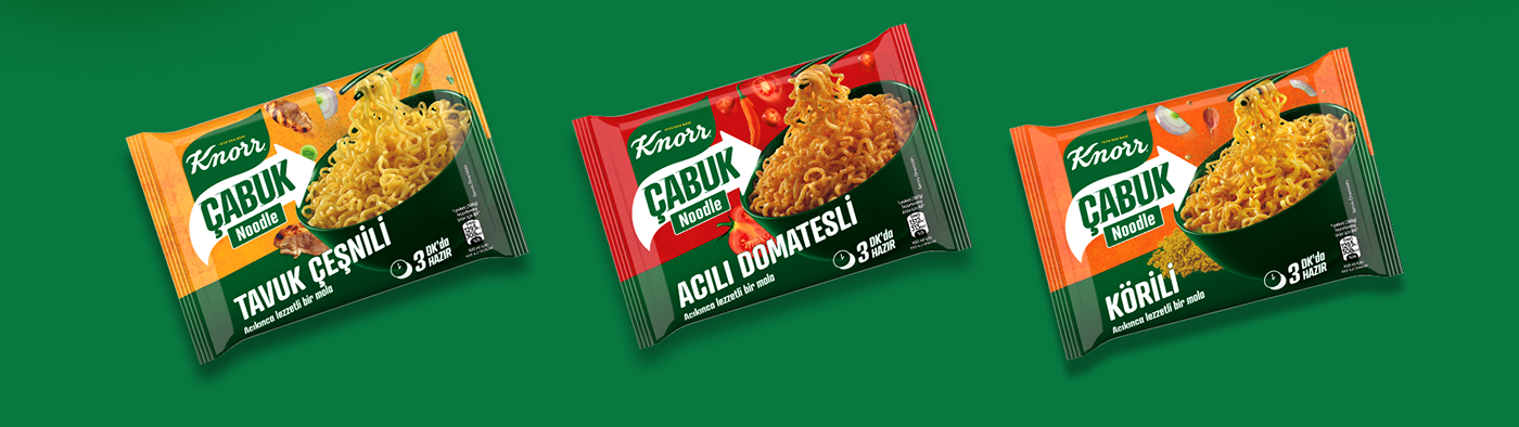 Knorr noodle Food  INFLUENCER Advertising  vortex Eating  design duckface noodleverse
