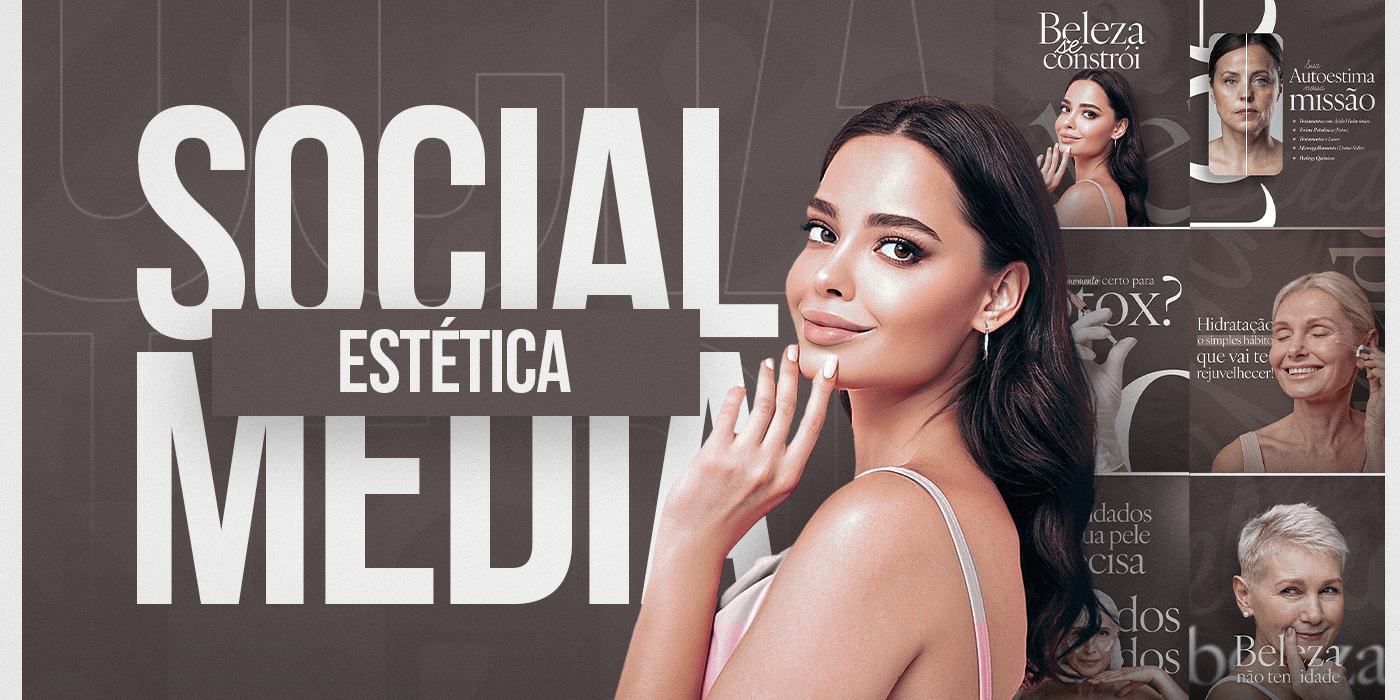 estética beauty Social media post Graphic Designer beleza Esteticista Estética Facial estetica corporal model