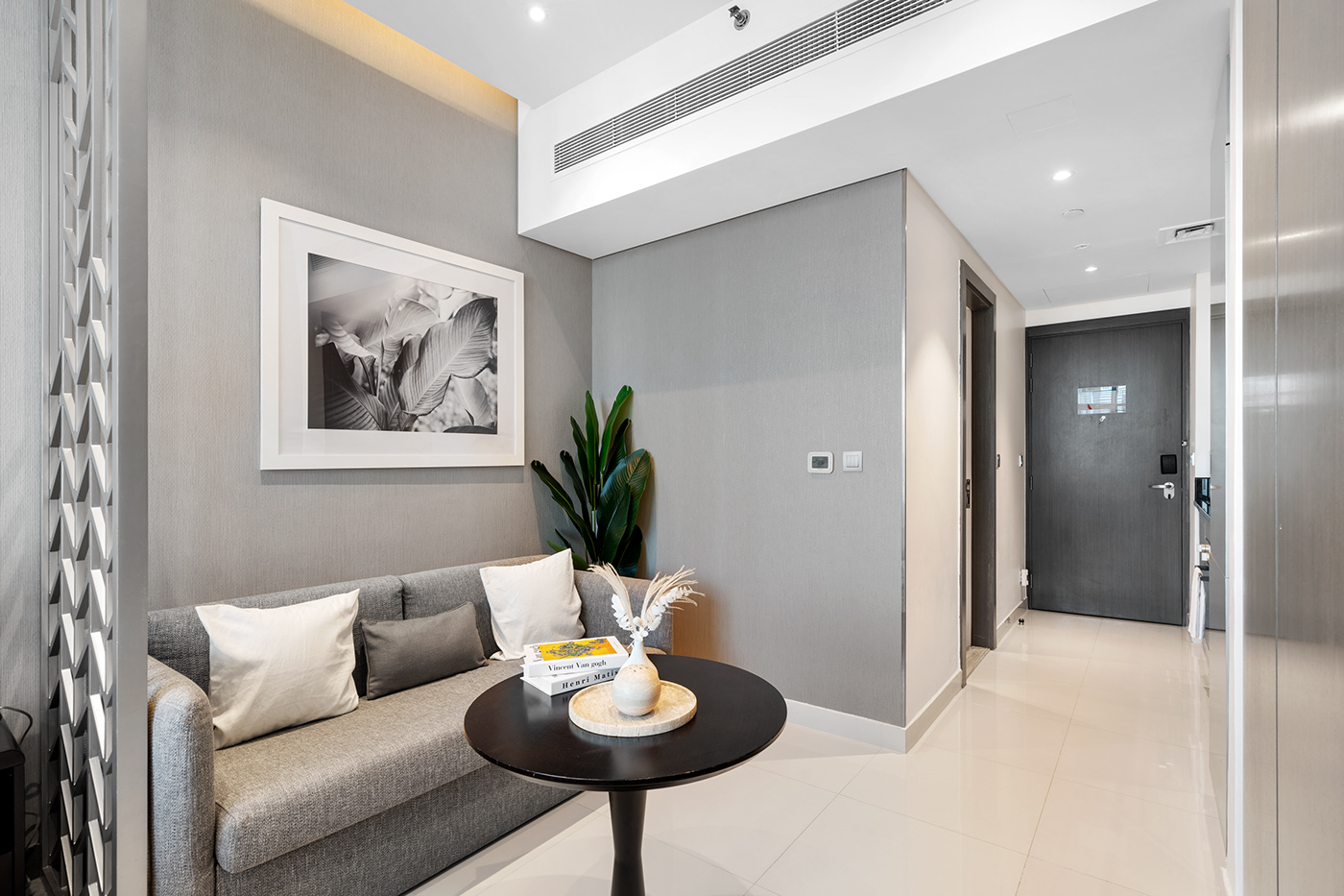 living UAE architecture interior design  freelancer apartment 1bhk Dubia