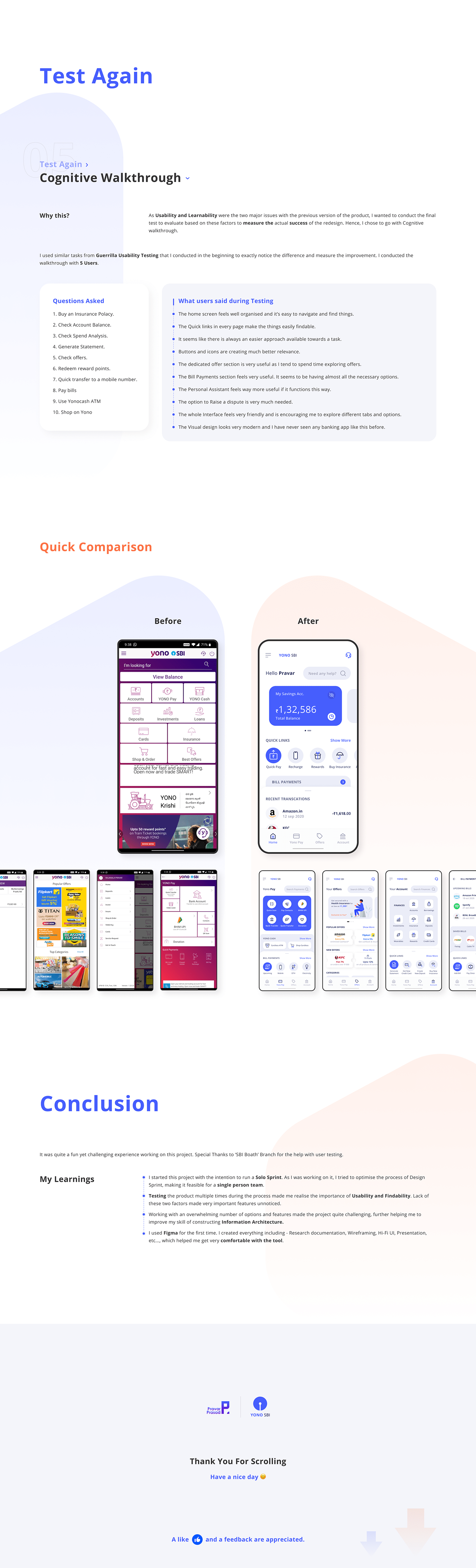 app design banking app Case Study interaction Interface Mobile app ui design uiux UX design Yono