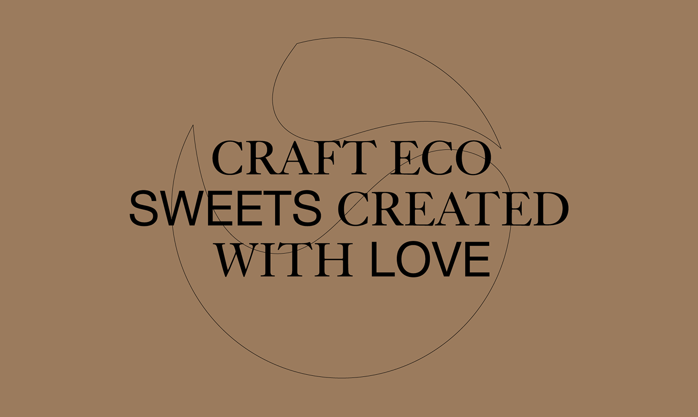 branding  craft eco friendly lettering minimalistic Nature Packaging Sweets typography   chocolate