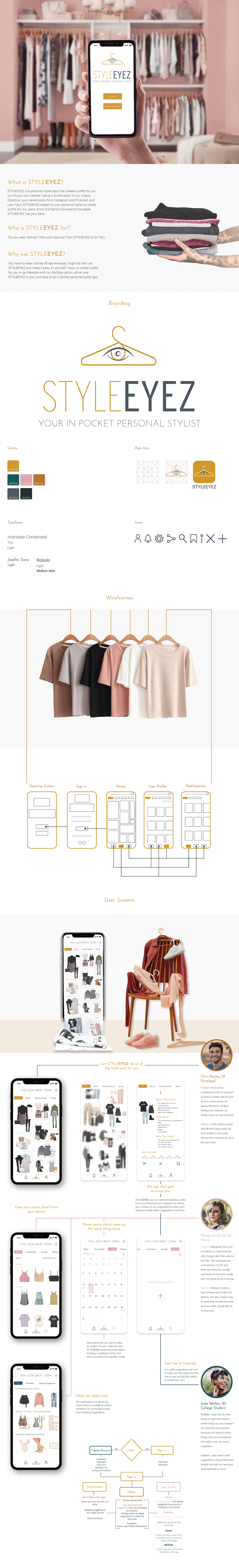 app app design app presentation Fashion  student Student work Style UI ui design
