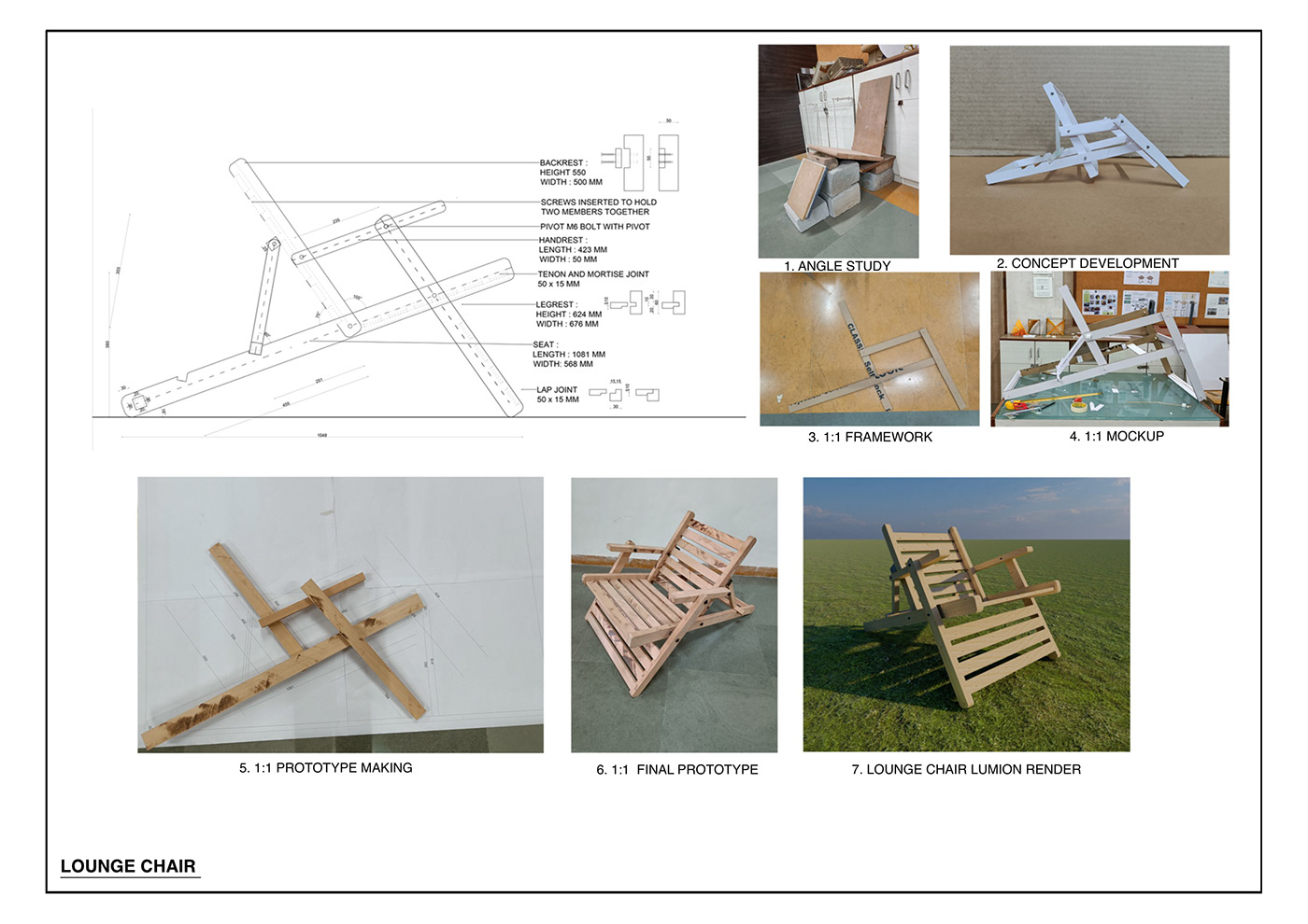 adjustable furniture foldable furniture furniture design  indoor furniture Lounge Chair outdoor furniture wood
