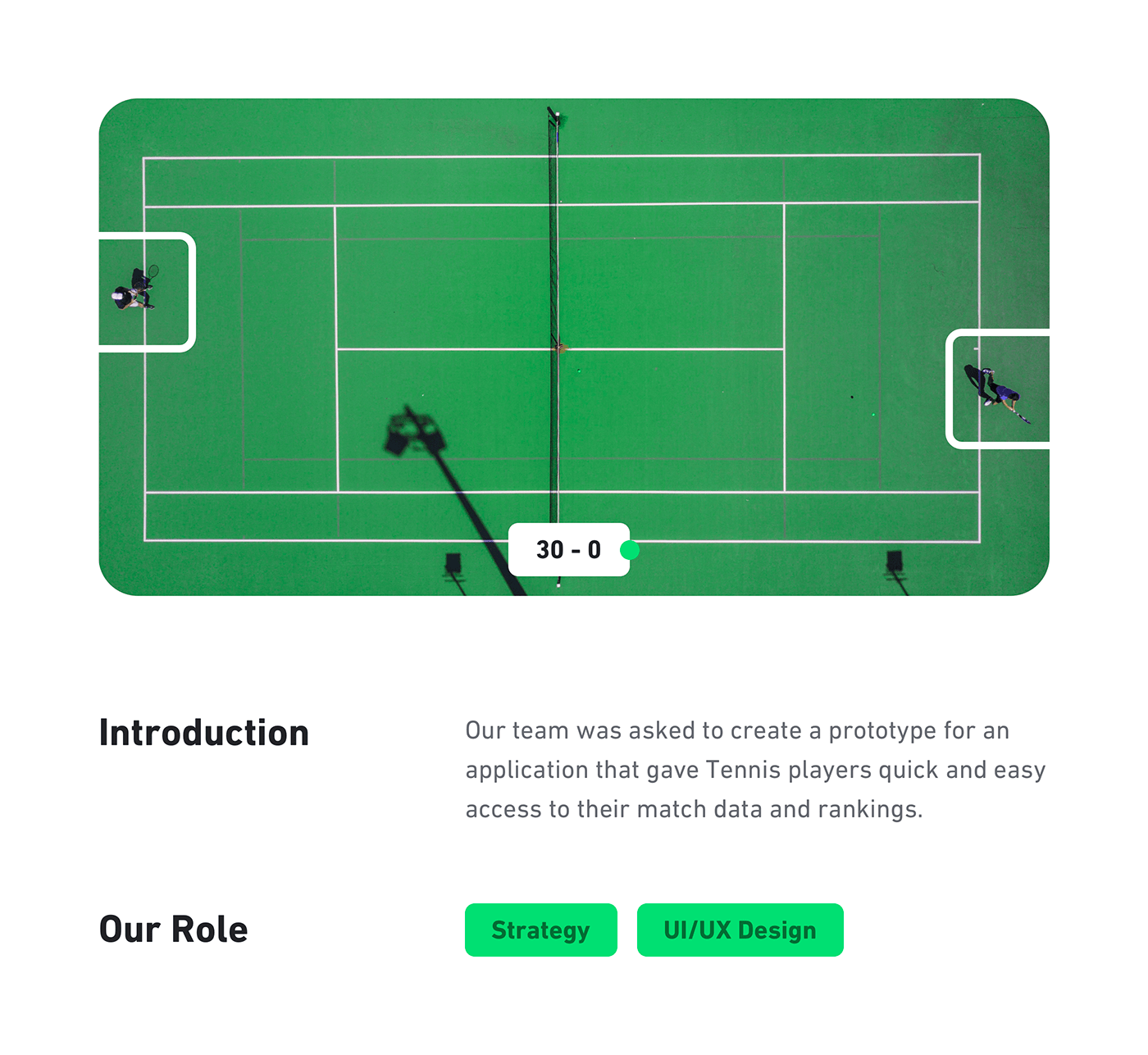 Data green ios iphone mobile sports stats tennis UI ux