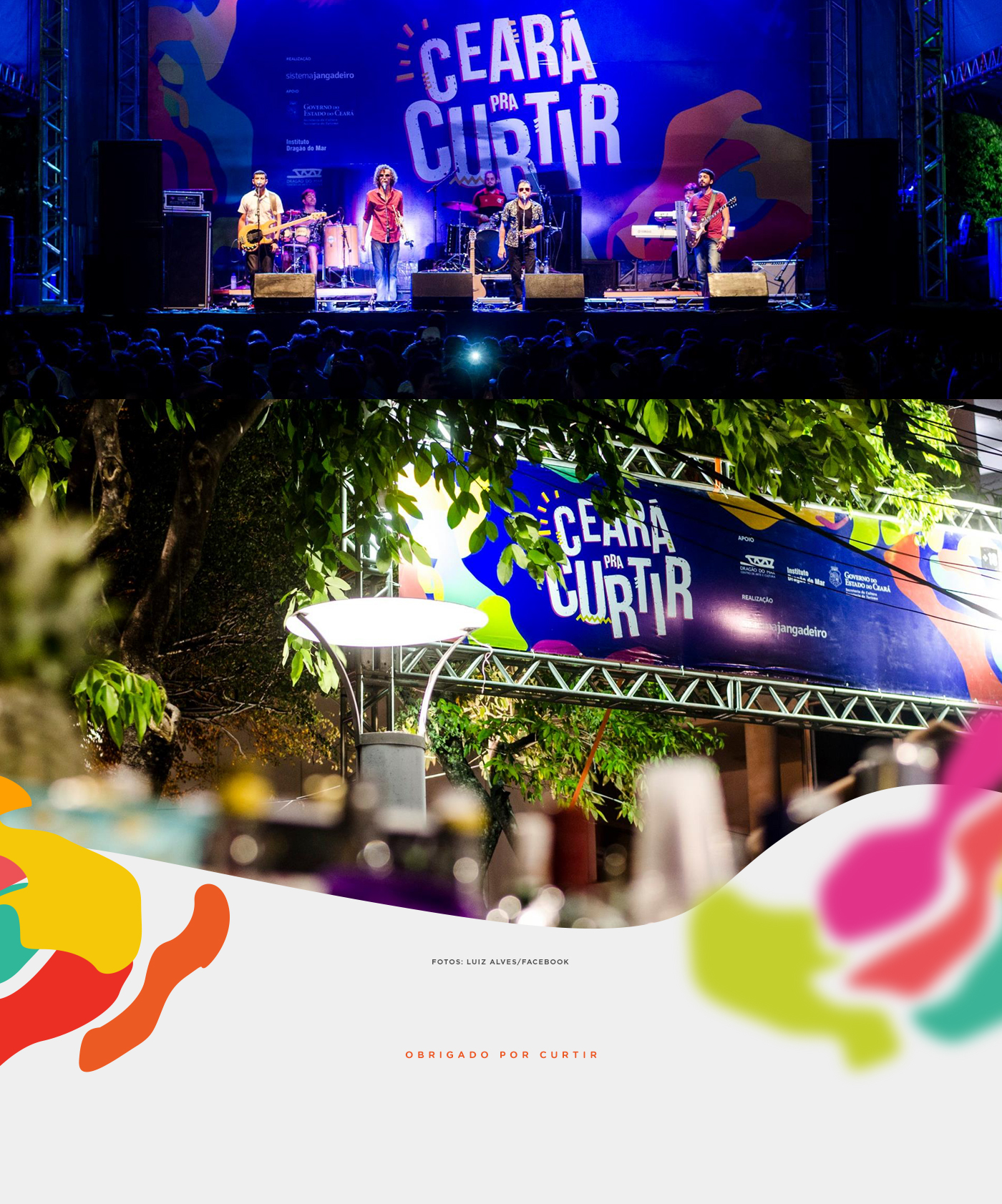 branding  Logotipo festival musica fortaleza marca dragão do mar cultura