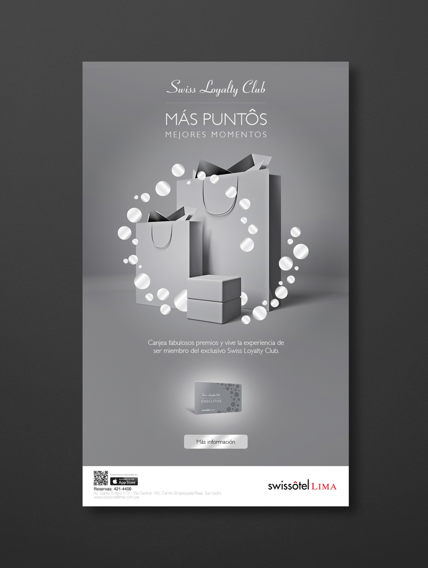 graphic design  editorial design  Corporate Identity print swissotel Swissôtel Lima