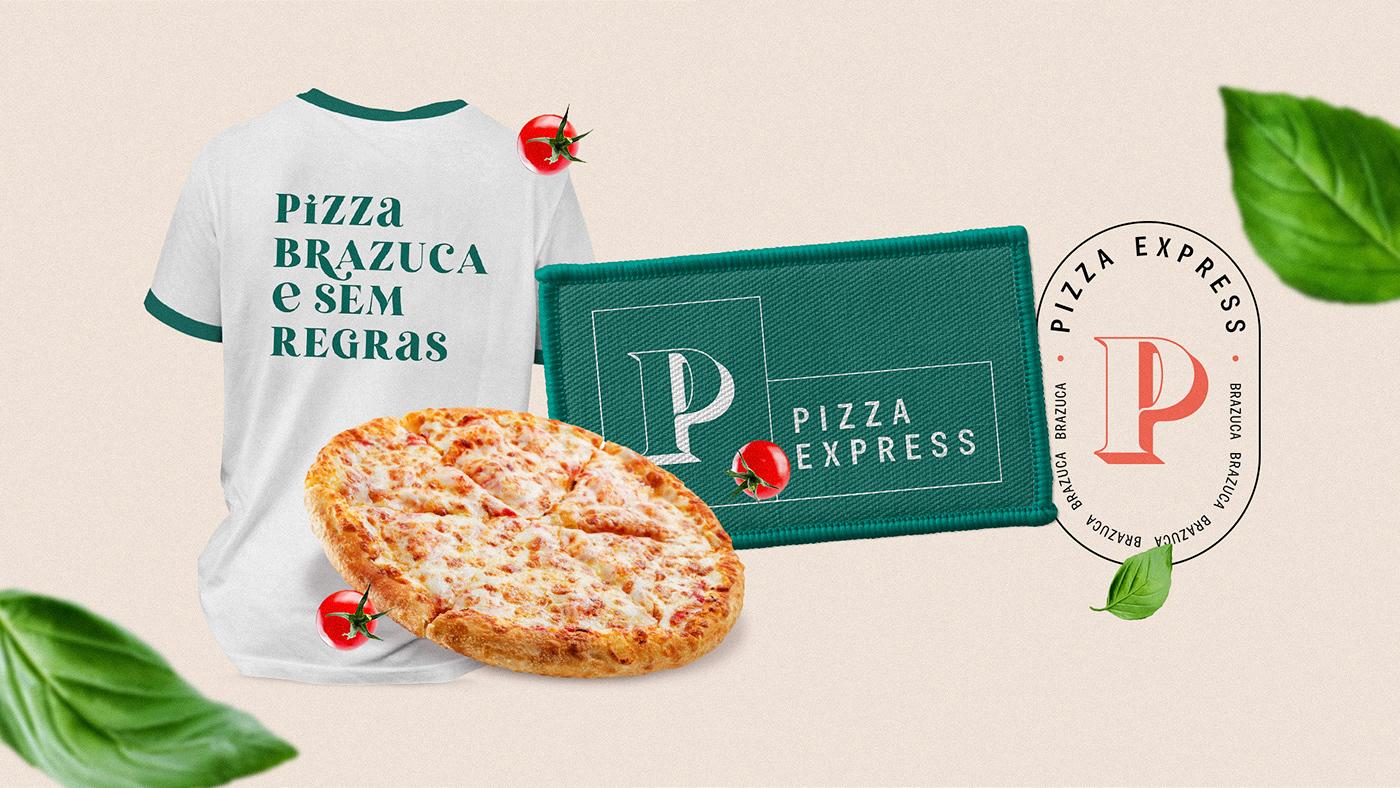 brand brand identity identidade visual italian Logo Design marca Pizza pizzaria typography   Food 