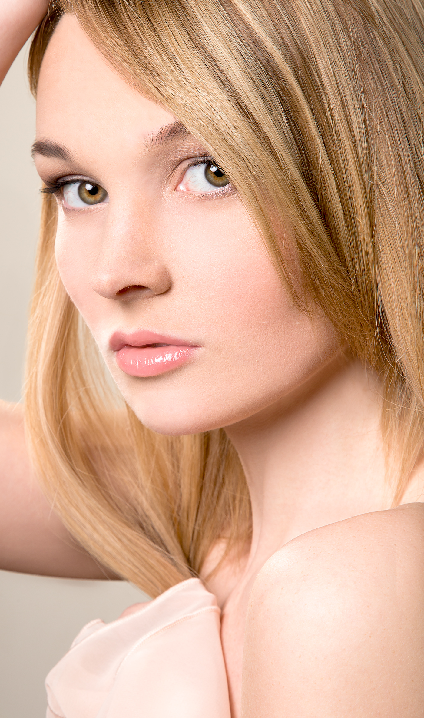 Photography  Advertising  Advertising Photography beauty beauty photography model hair makeup foundation color