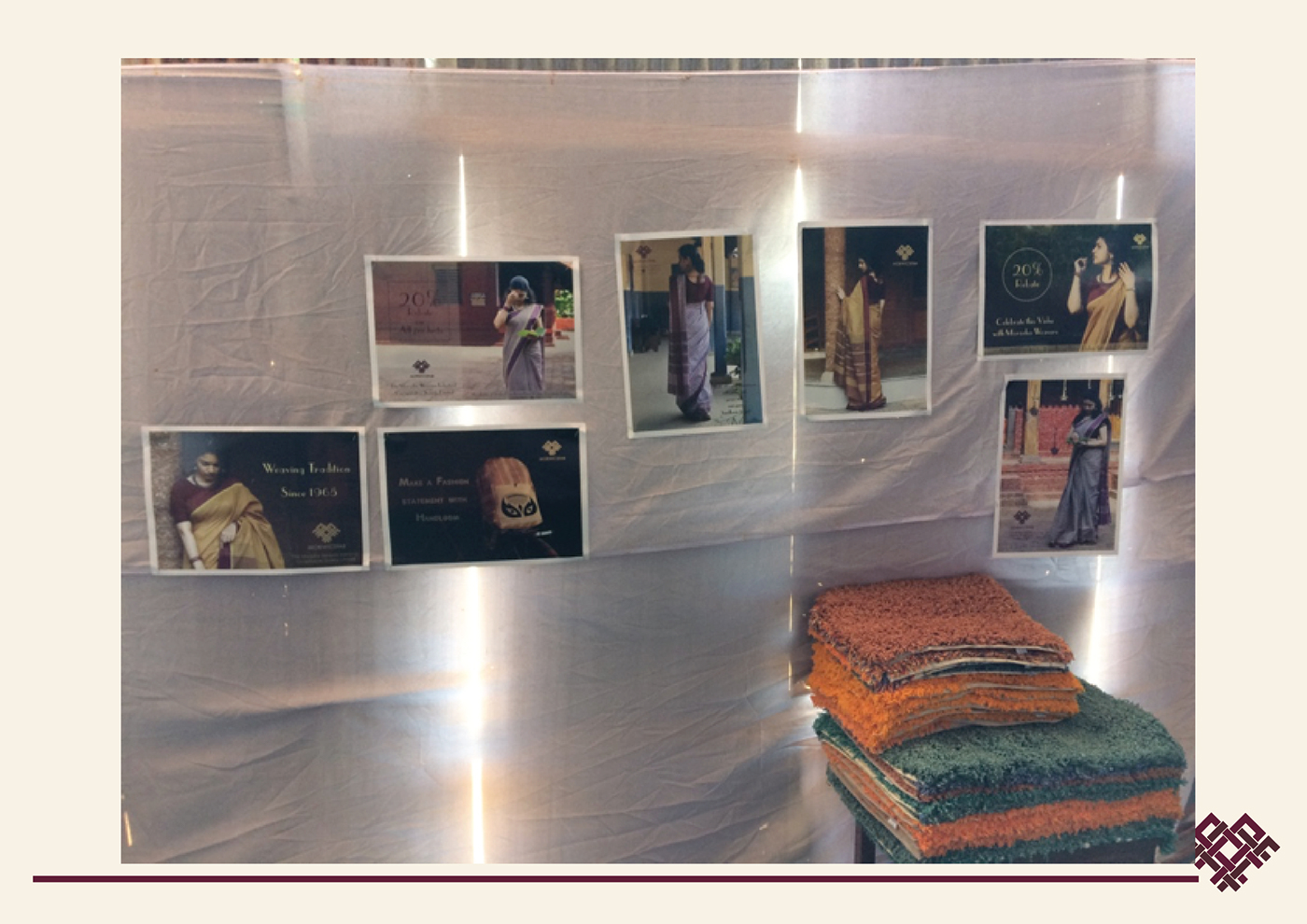 handloom branding  morazha weavers kannur NIFT Nift Kannur kaithari morwicsfab graduation project