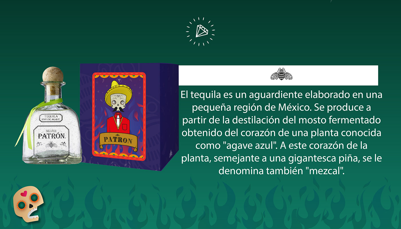 ilustracion vector Tequila calaca Dia De Muertos proyecto Proyecto personal