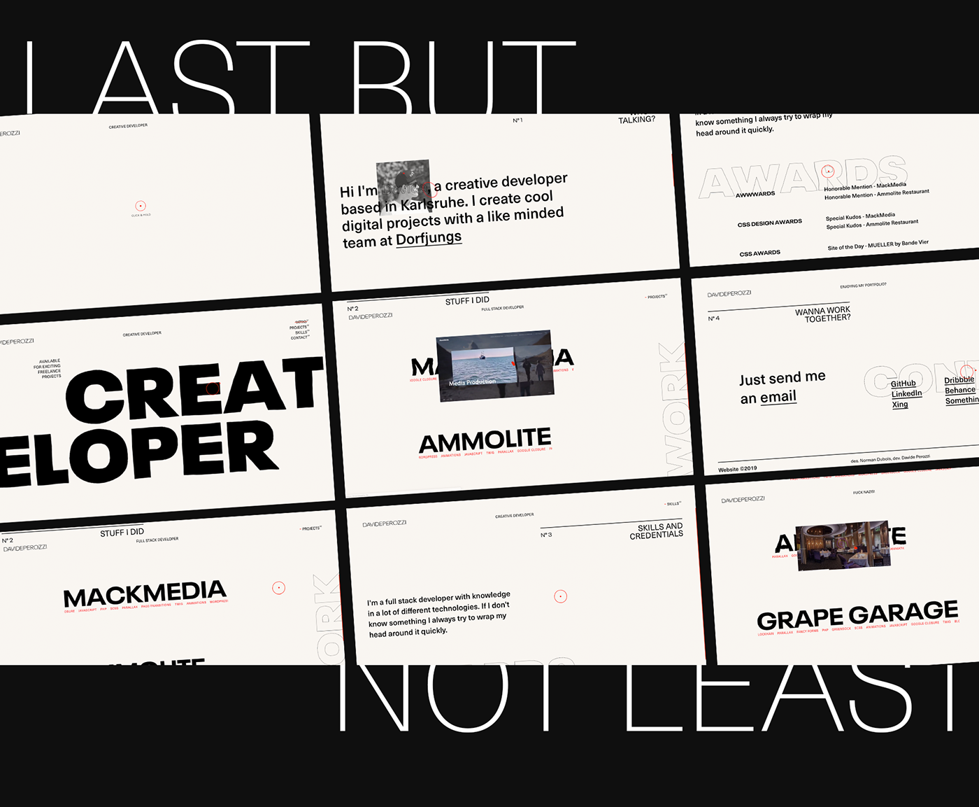 typography   Layout grid webgl animation  developer portfolio interactive experimental graphic design 