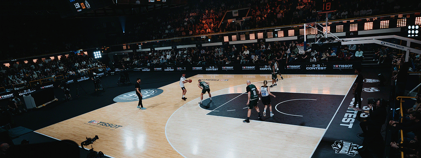 3D basketball sports Event