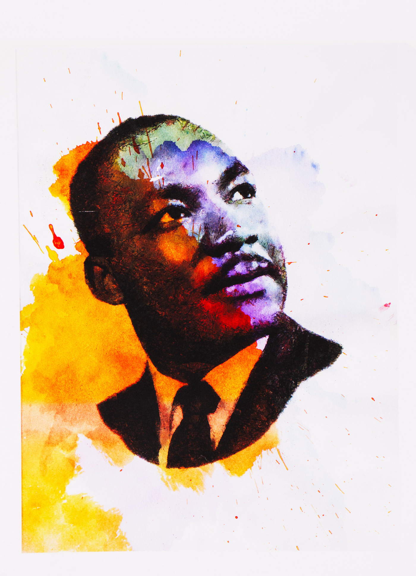 black history month african american Digital Art  ILLUSTRATION  Character design  digital illustration concept art artwork Martin Luther King augmented reality