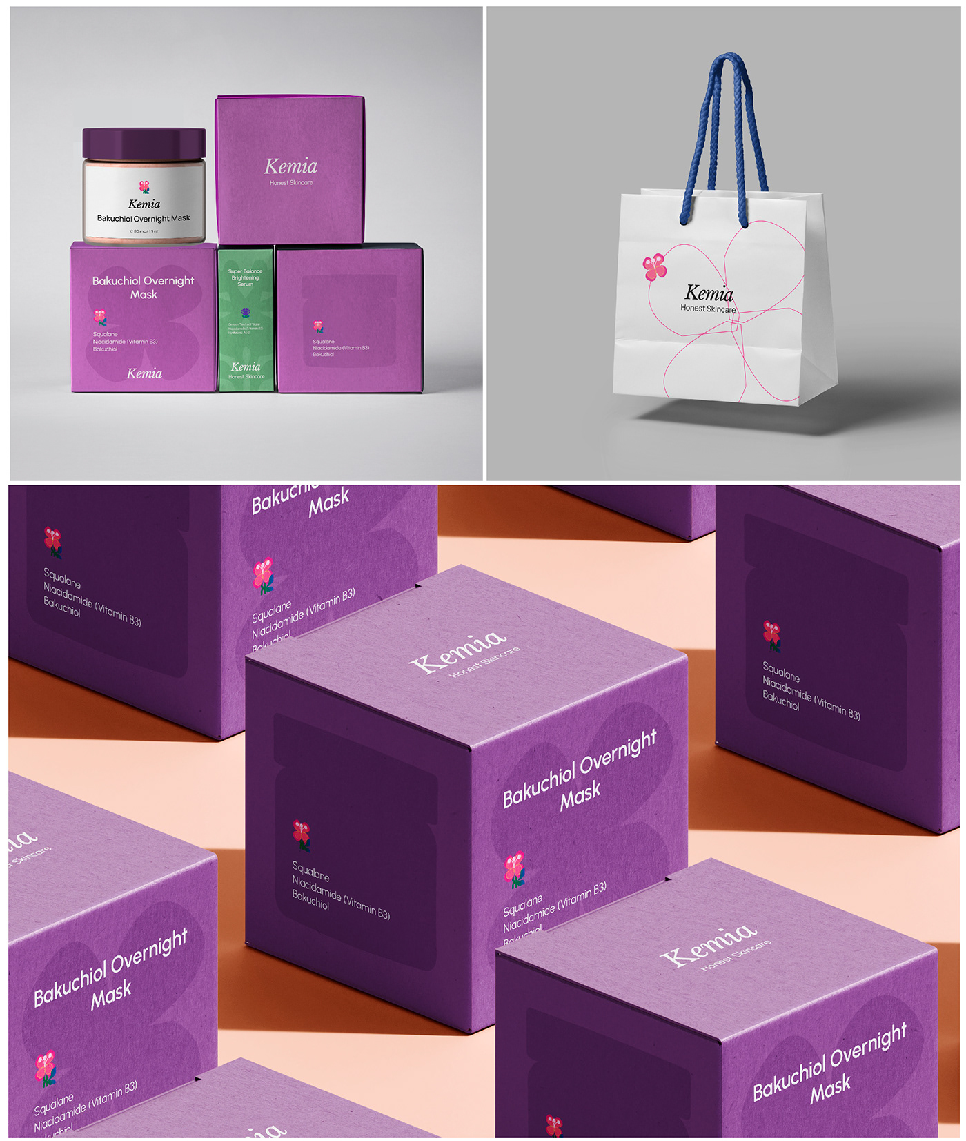 brand identity graphic design  ILLUSTRATION  cosmetics Packaging visual identity identidad visual diseño gráfico Cosméticos diseño de marca