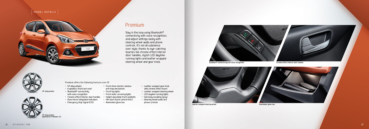 Hyundai i10 brochure automotive   car