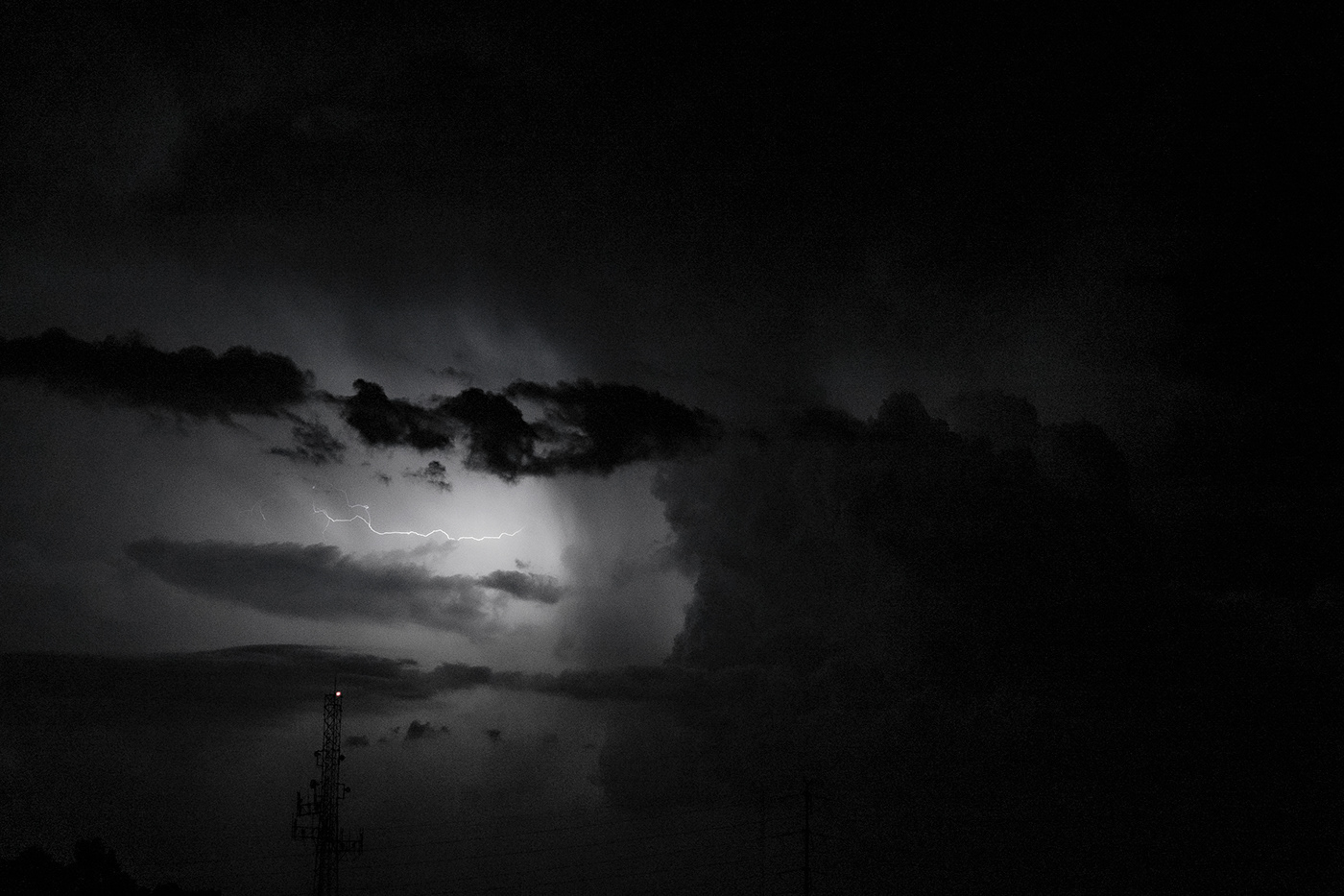 clouds moon night Photography  SKY thunder