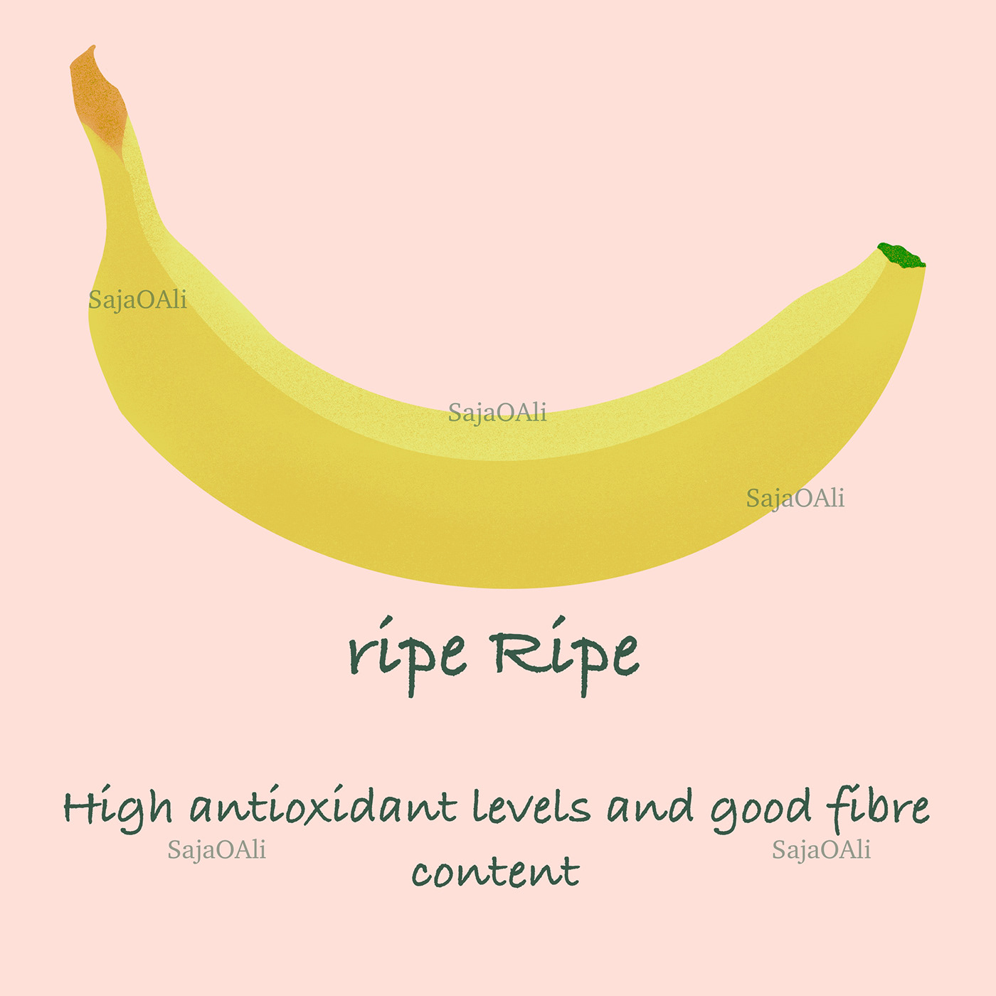 banana design flat illustration grapgic helth ILLUSTRATION  Illustrator infograpgic post