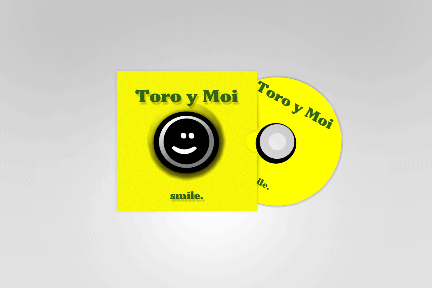graphic design  cd Album toroymoi Packaging