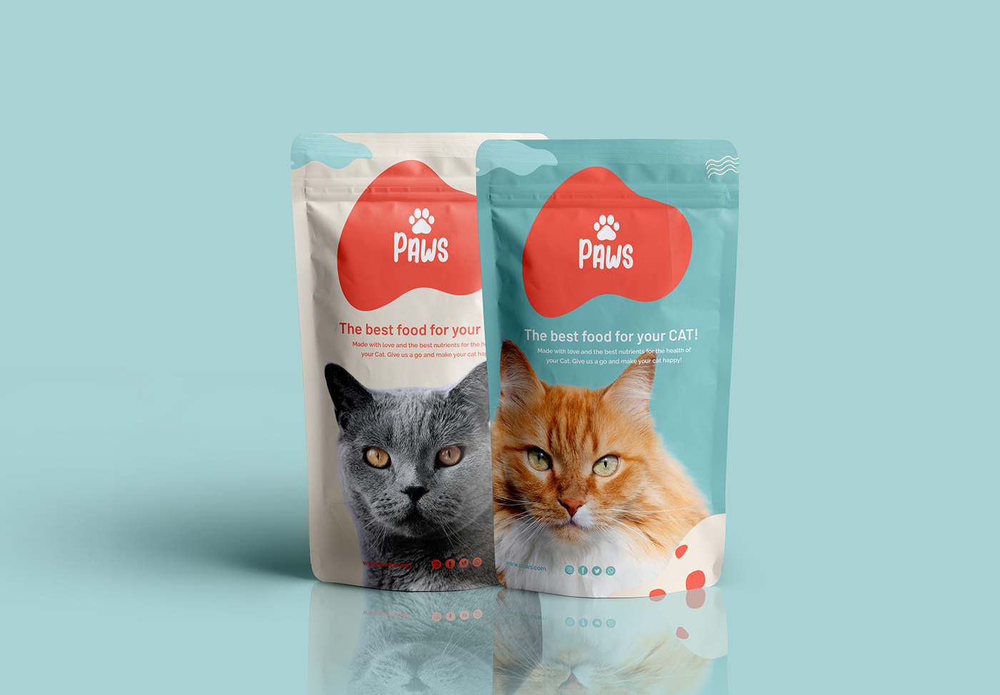 branding  cat food brand identity adobe illustrator visual identity Brand Design Advertising 
