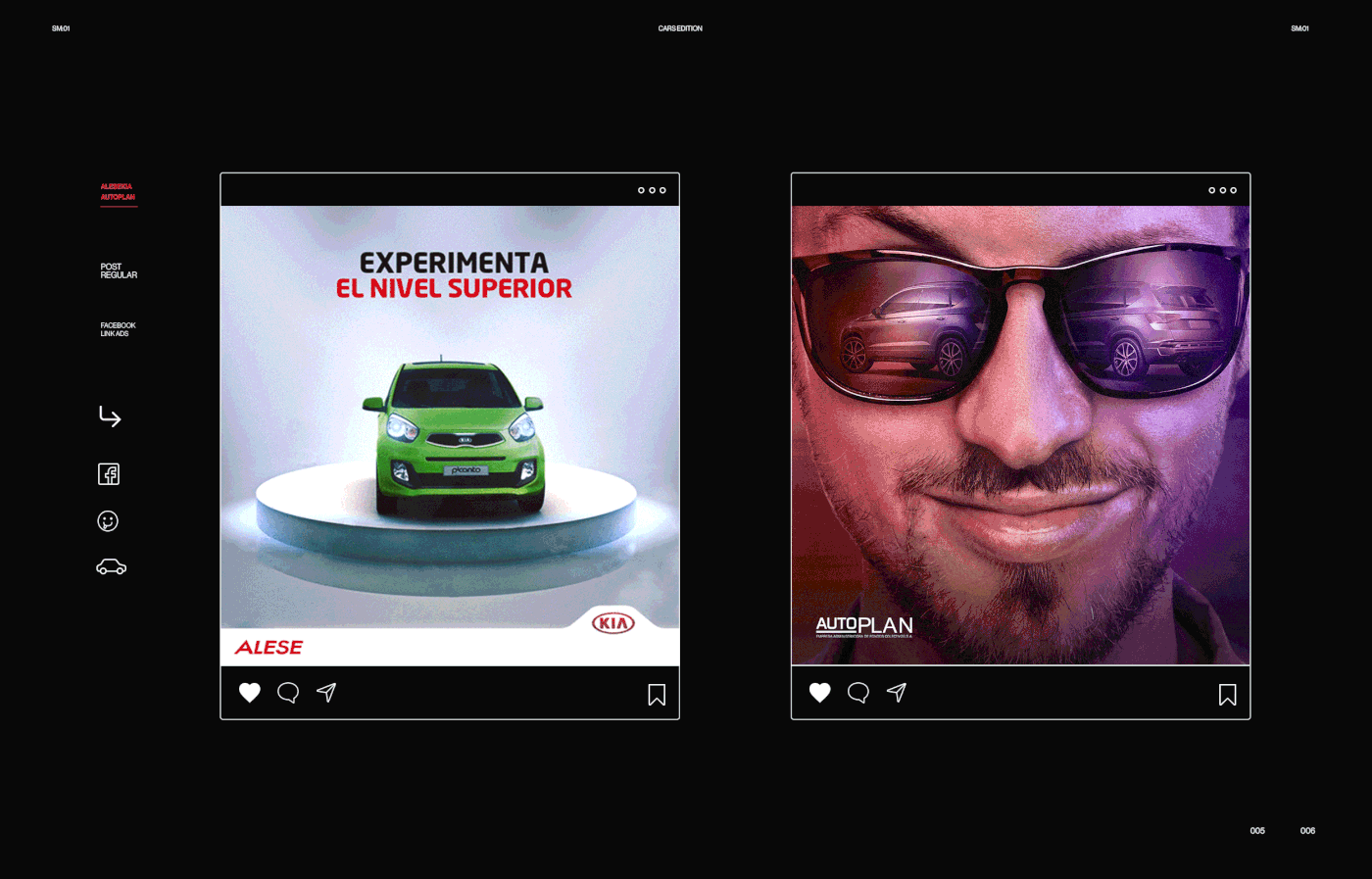 kia car social media ad automotive   design Landscape photomanipulation retouch