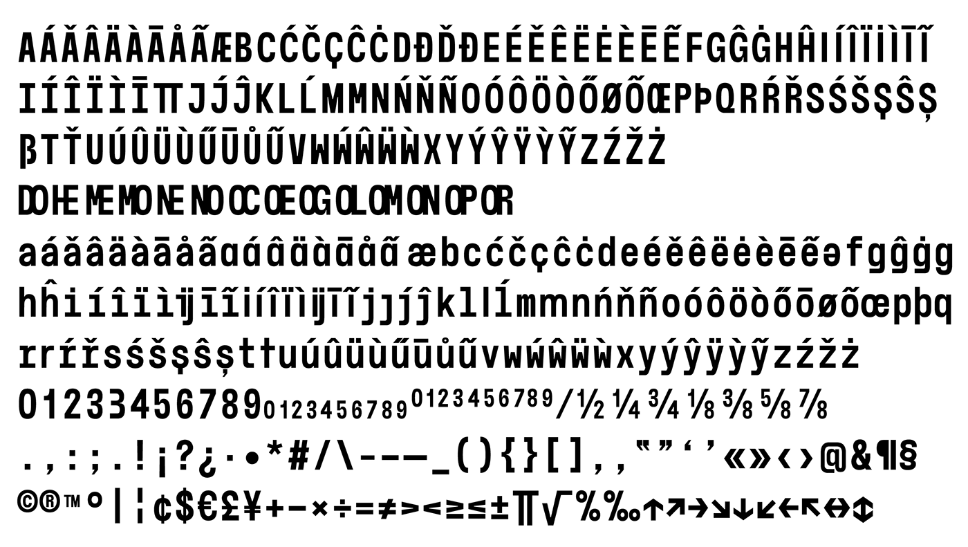 text type Typeface monospace design minimal brand identity visual semimono