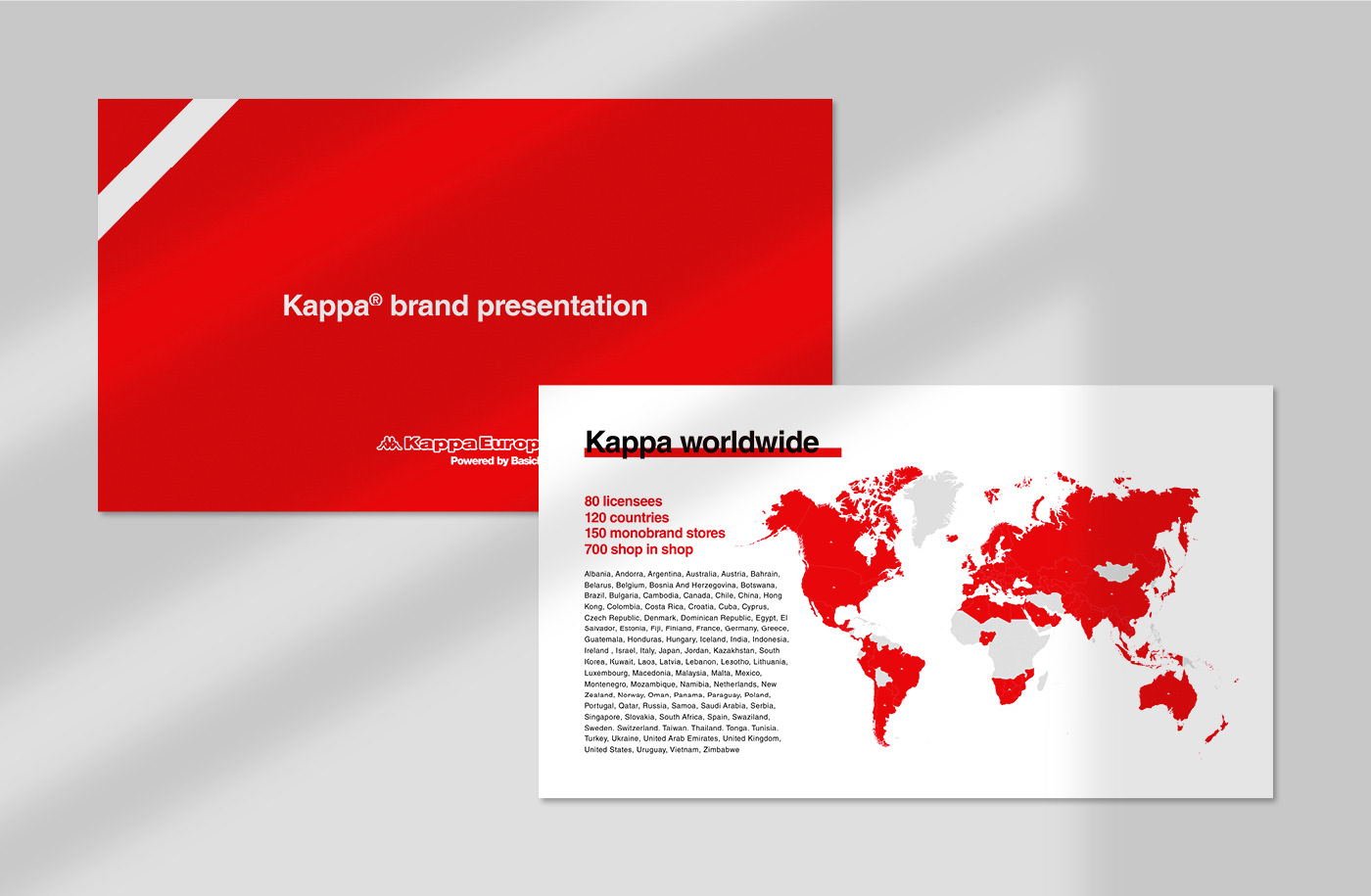 kappa kappa europe Keynote Powerpoint presentation presentation design slides template