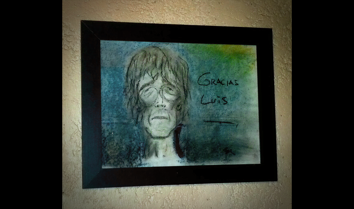 mendoza argentina Spinetta ebam rock retrato painting   Drawing  ILLUSTRATION  freehand