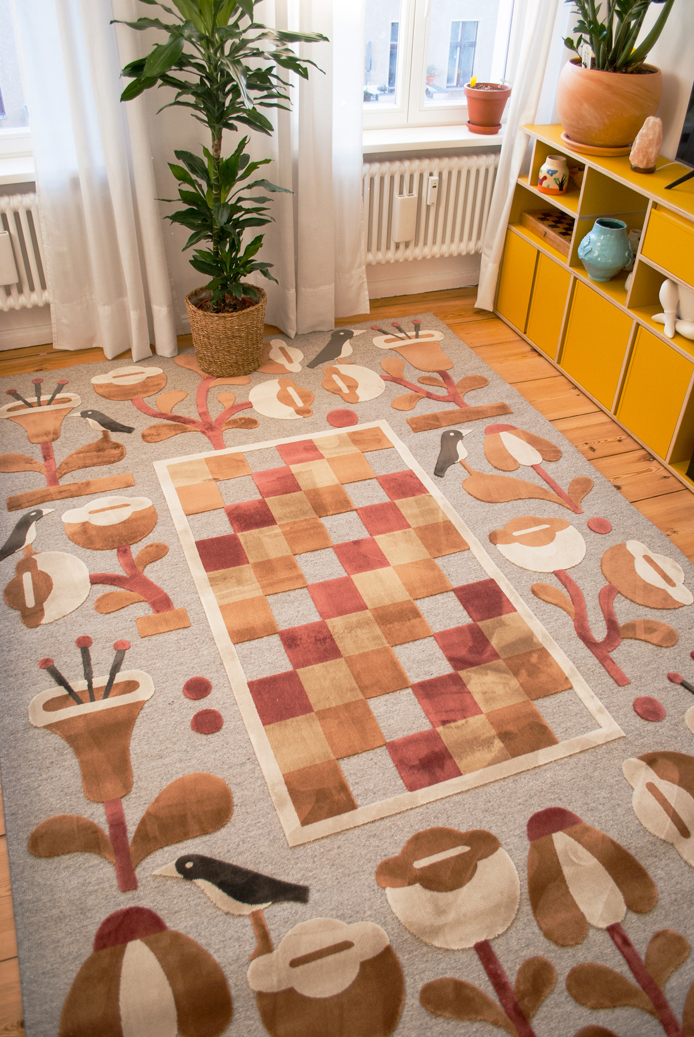 artwork carpet design Drawing  FLOOR ILLUSTRATION  pattern Rug surface design textile