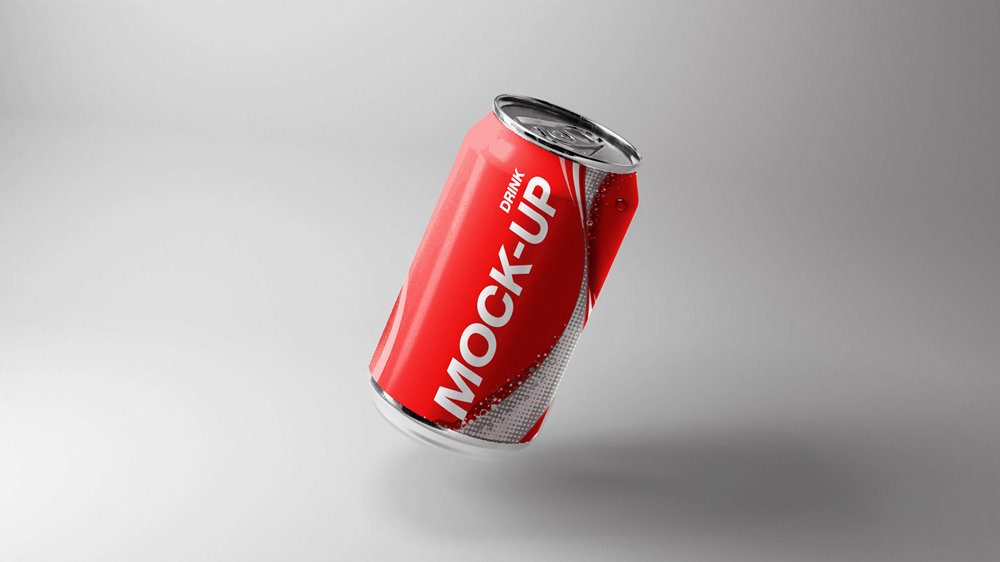 3D 3d mockup blender bottle cocacola free Mockup photoshop template