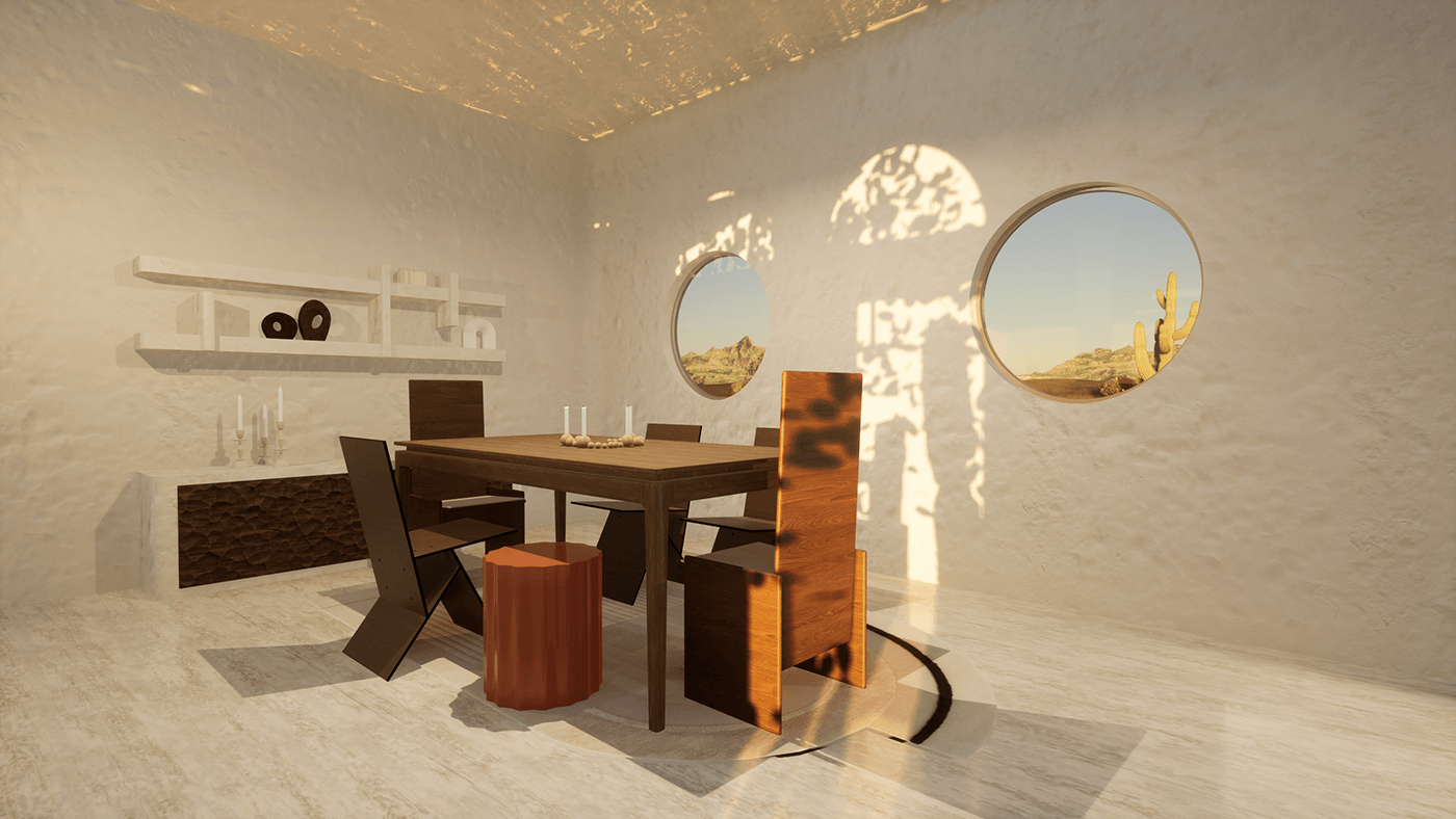 architecture interior design  Architecture d'intérieur 3D visualization twinmotion SketchUP archviz house