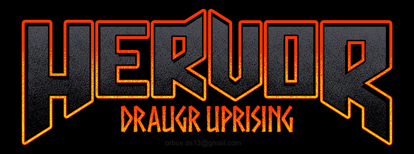 draugr uprising god of war zombie viking re board video game heavy metal dark art skull band merch