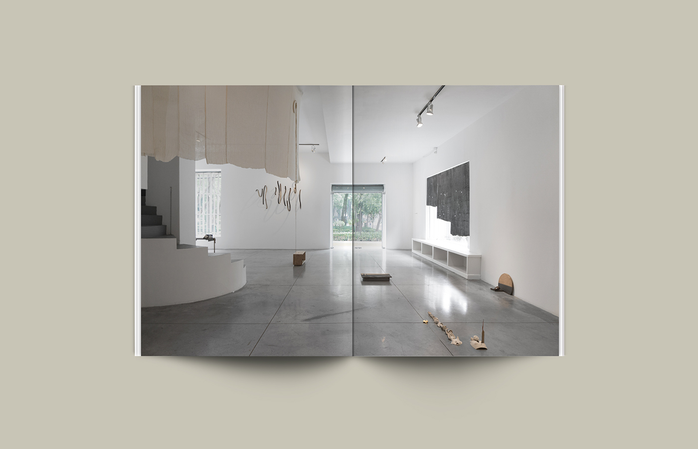 Catalogue book editorial design  Syllables Omar Barquet Arróniz contemporary art Art Gallery 
